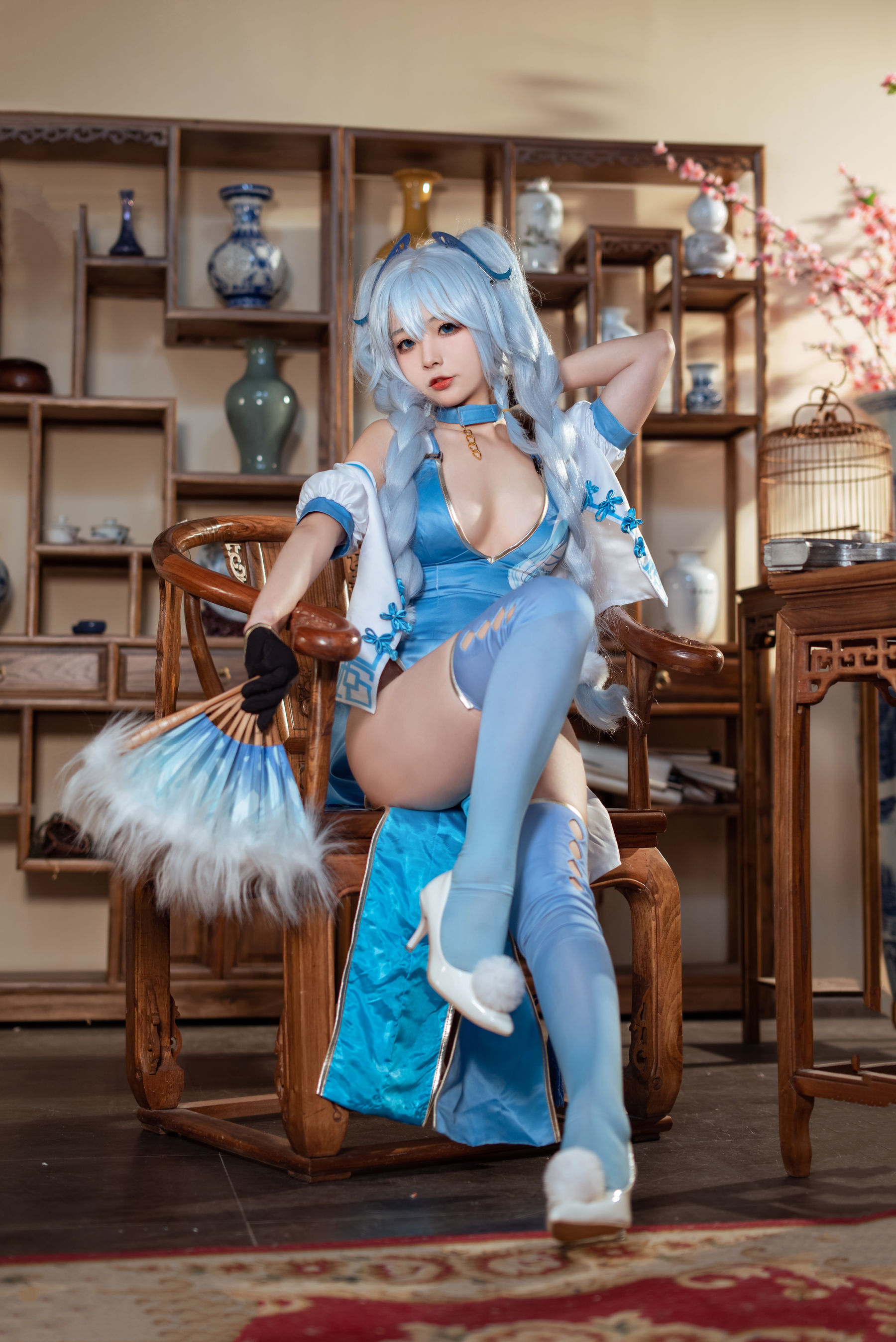 [福利COS] yuuhui玉汇 - PA-15 翠雀媚