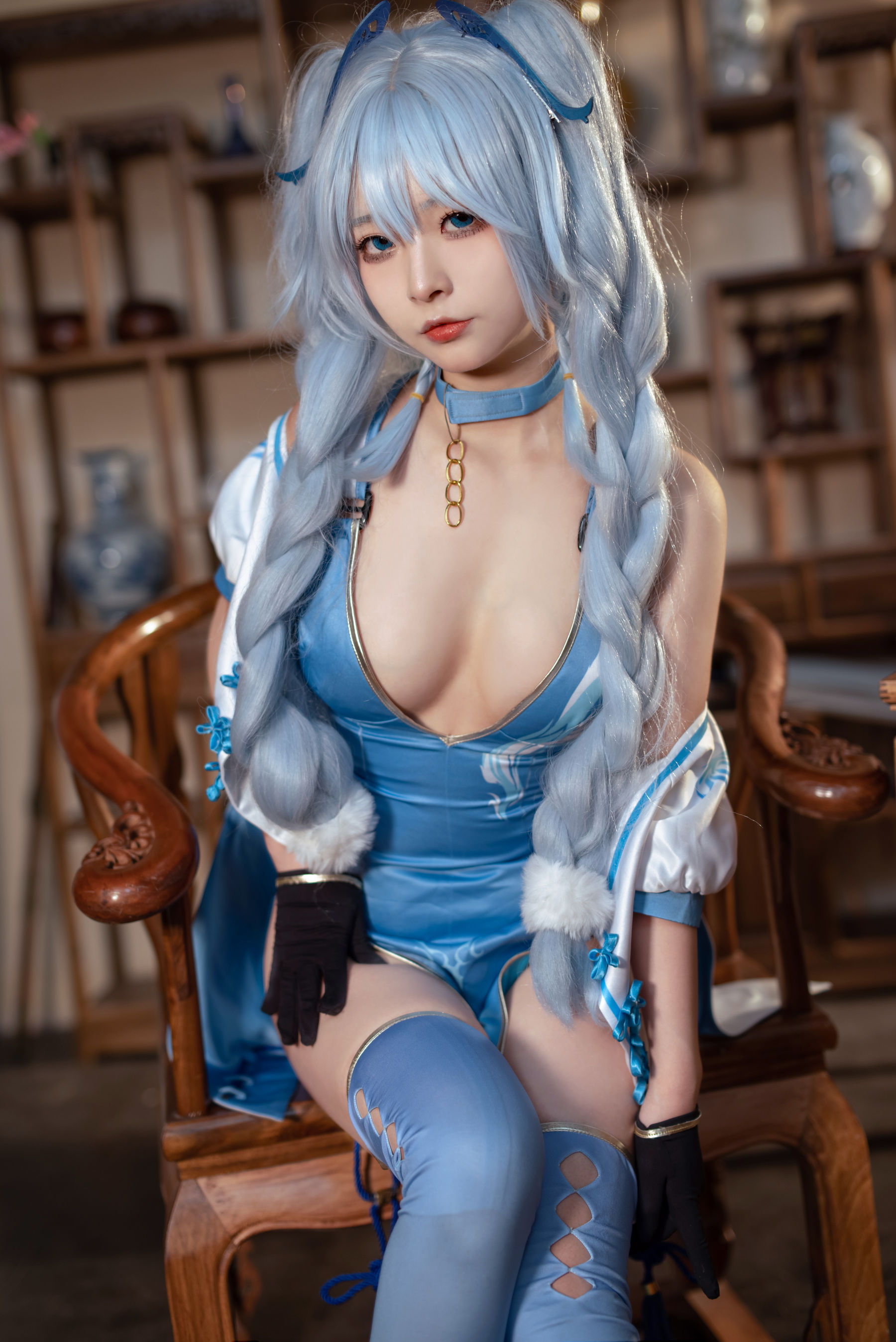 [福利COS] yuuhui玉汇 - PA-15 翠雀媚