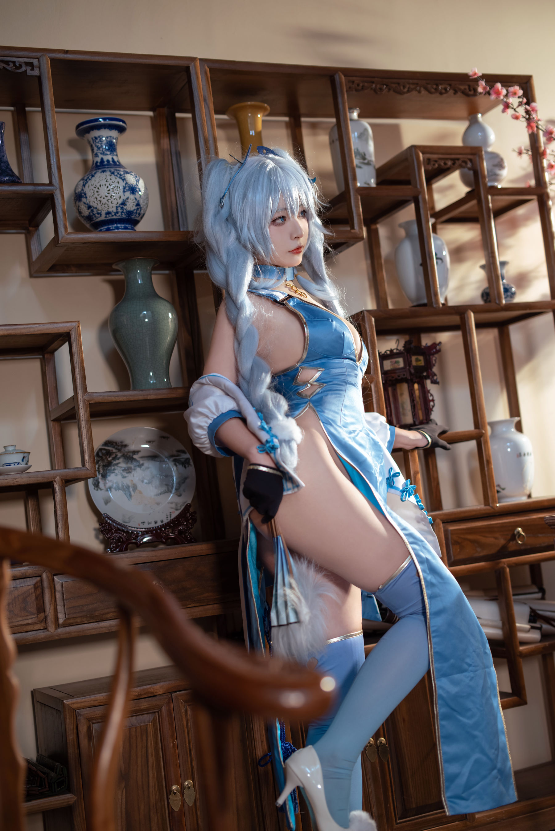 [福利COS] yuuhui玉汇 - PA-15 翠雀媚