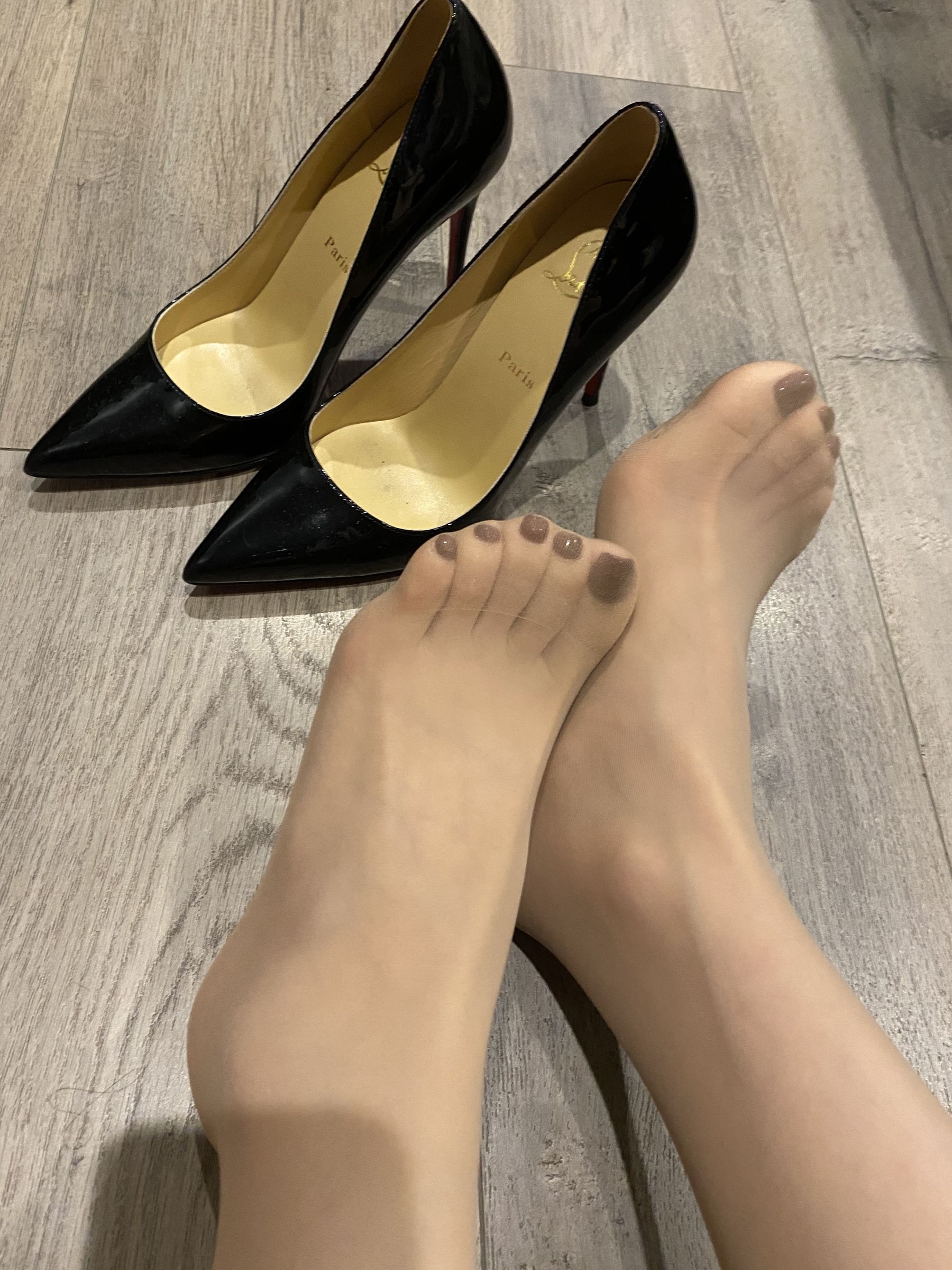 [福利COS] 丝足博主麋鹿_Monroe 2020.09.07 丝足美甲