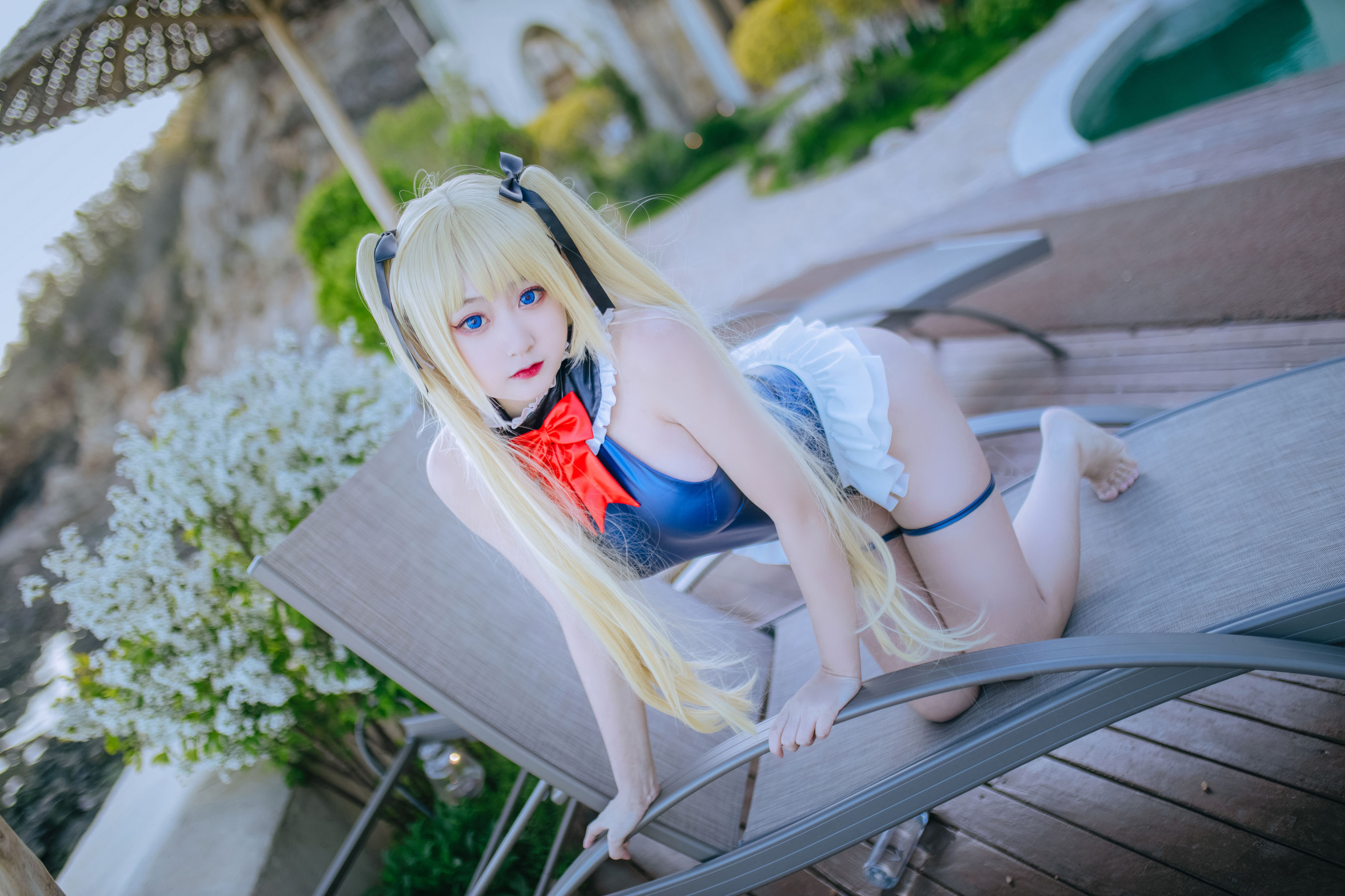[福利COS] 动漫博主恩田直幸 - 玛丽萝丝泳衣