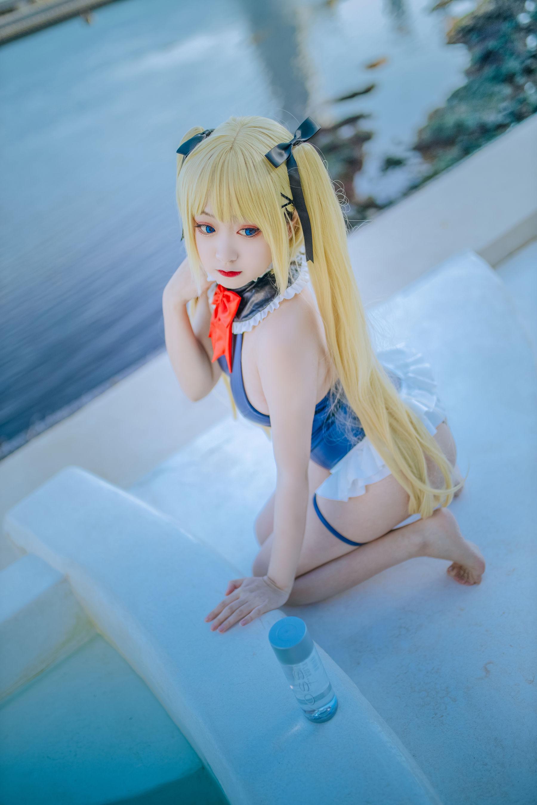 [福利COS] 动漫博主恩田直幸 - 玛丽萝丝泳衣