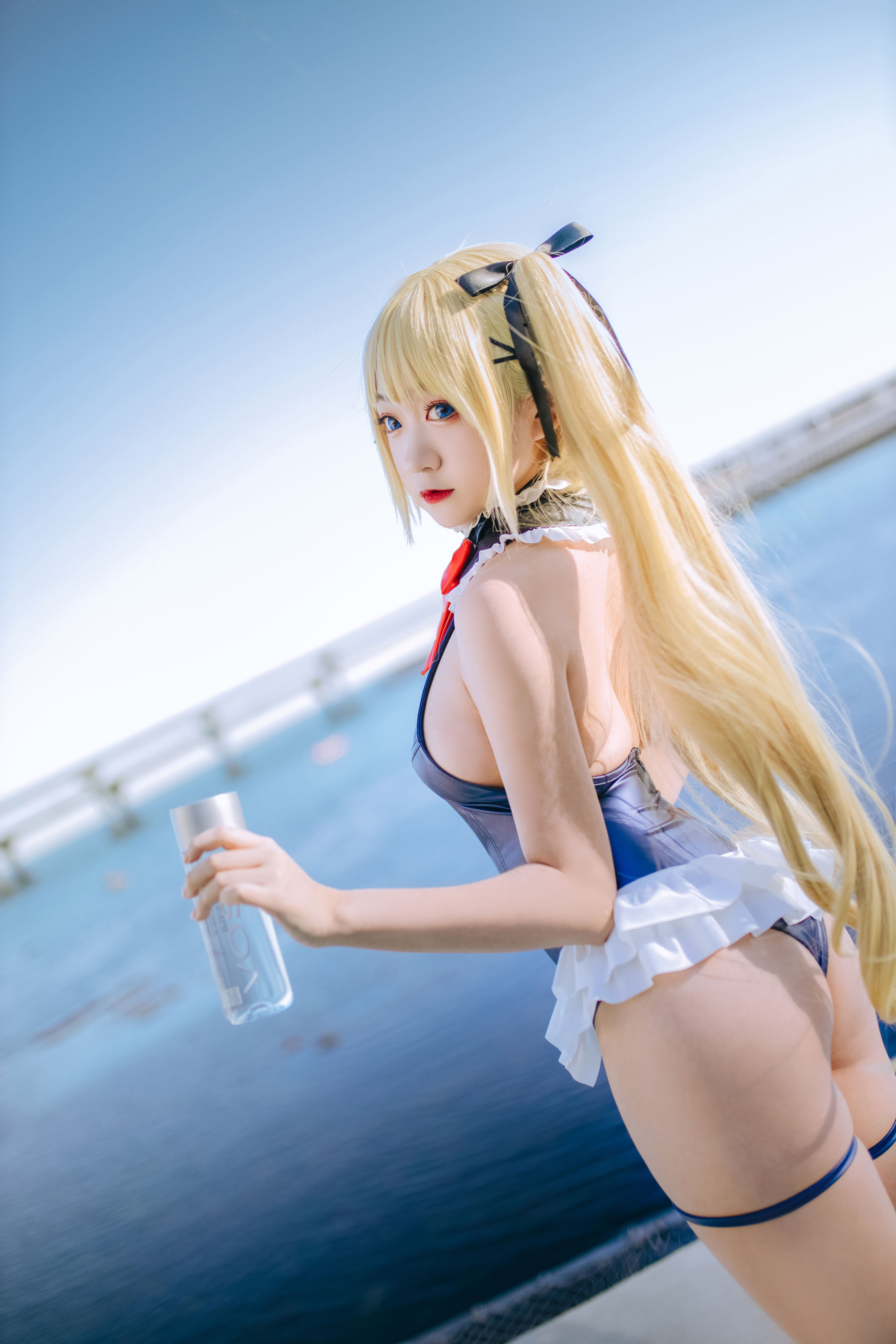 [福利COS] 动漫博主恩田直幸 - 玛丽萝丝泳衣