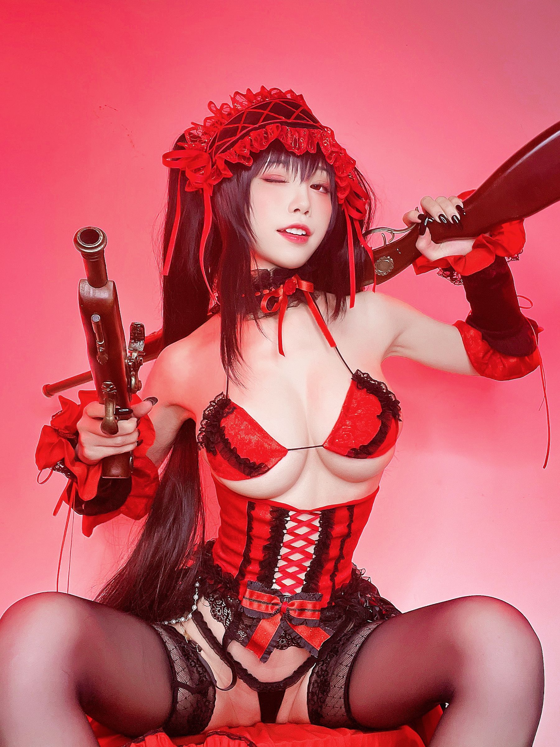 [福利COS] 动漫博主水淼aqua - 时崎狂三
