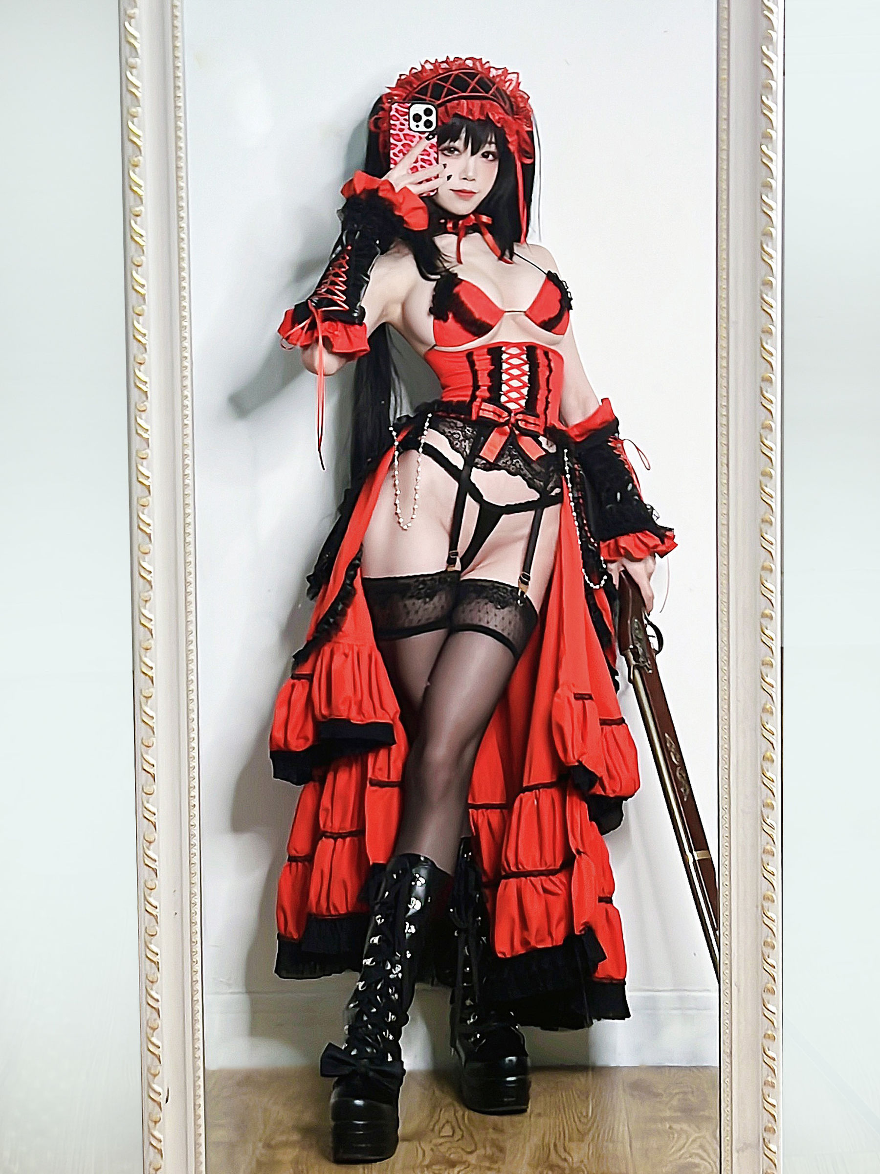 [福利COS] 动漫博主水淼aqua - 时崎狂三