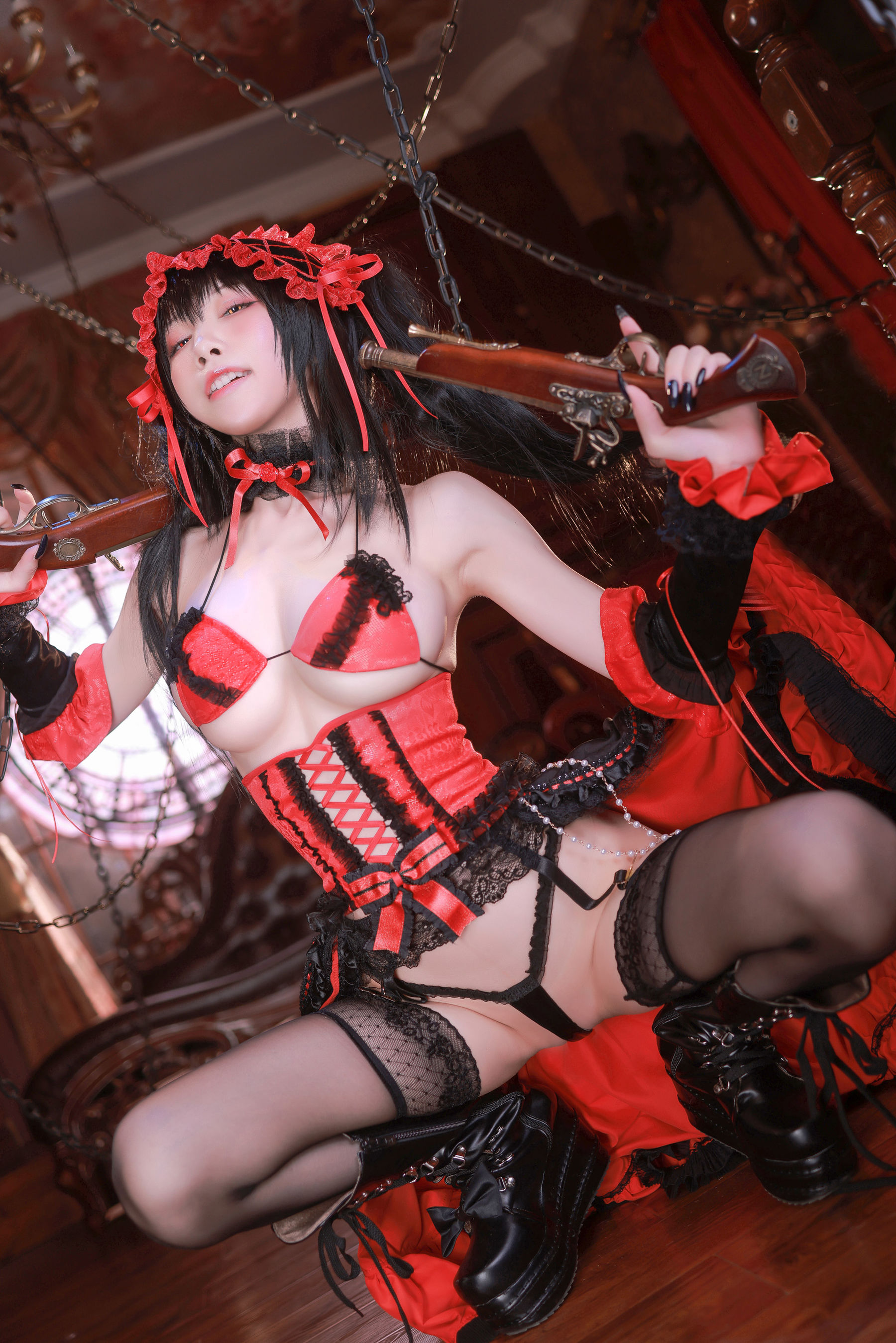 [福利COS] 动漫博主水淼aqua - 时崎狂三
