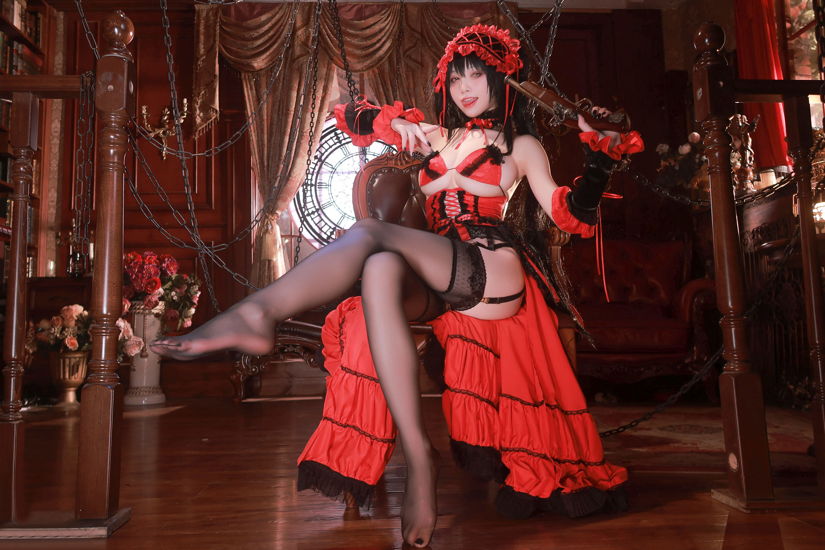 [福利COS] 动漫博主水淼aqua - 时崎狂三