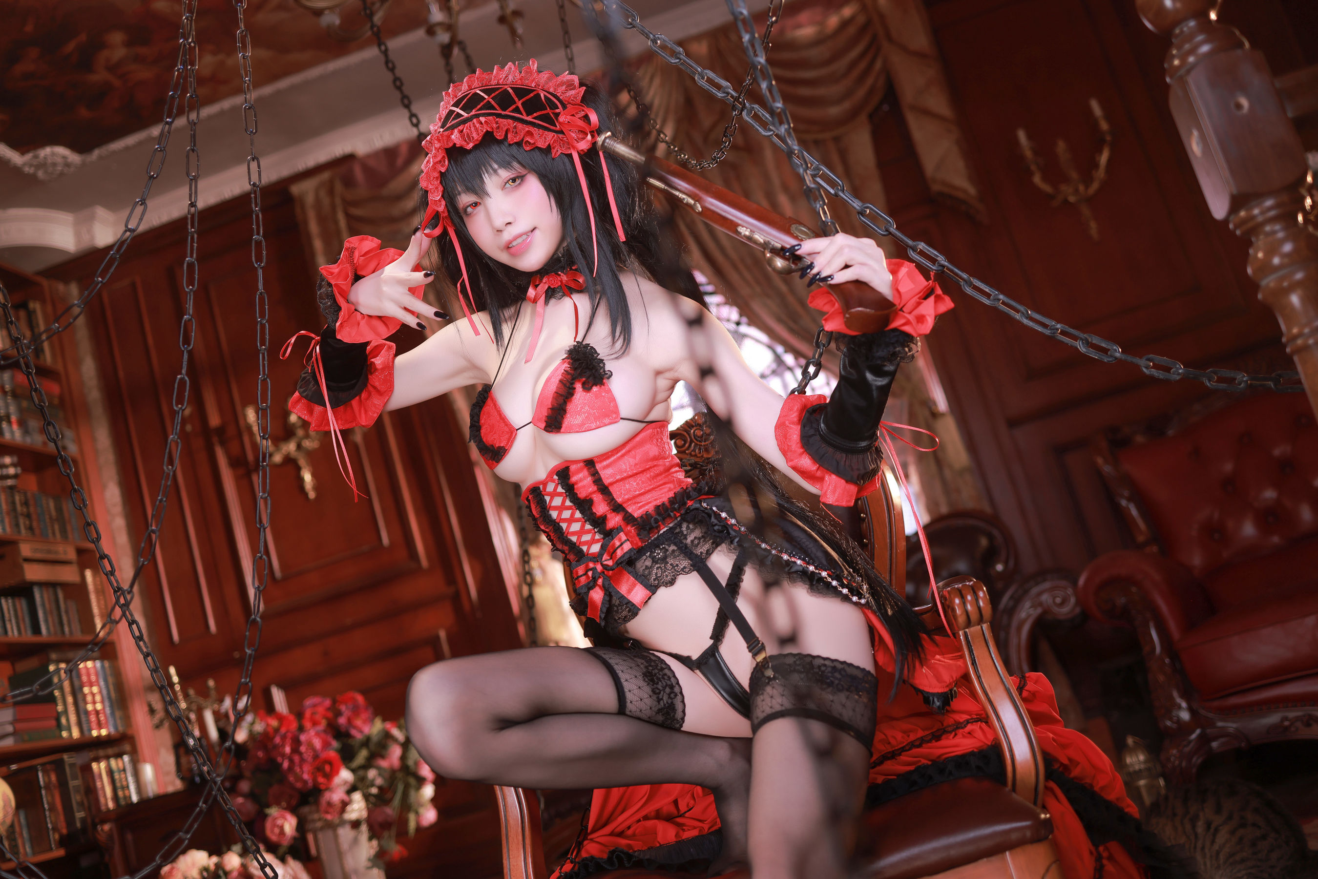 [福利COS] 动漫博主水淼aqua - 时崎狂三