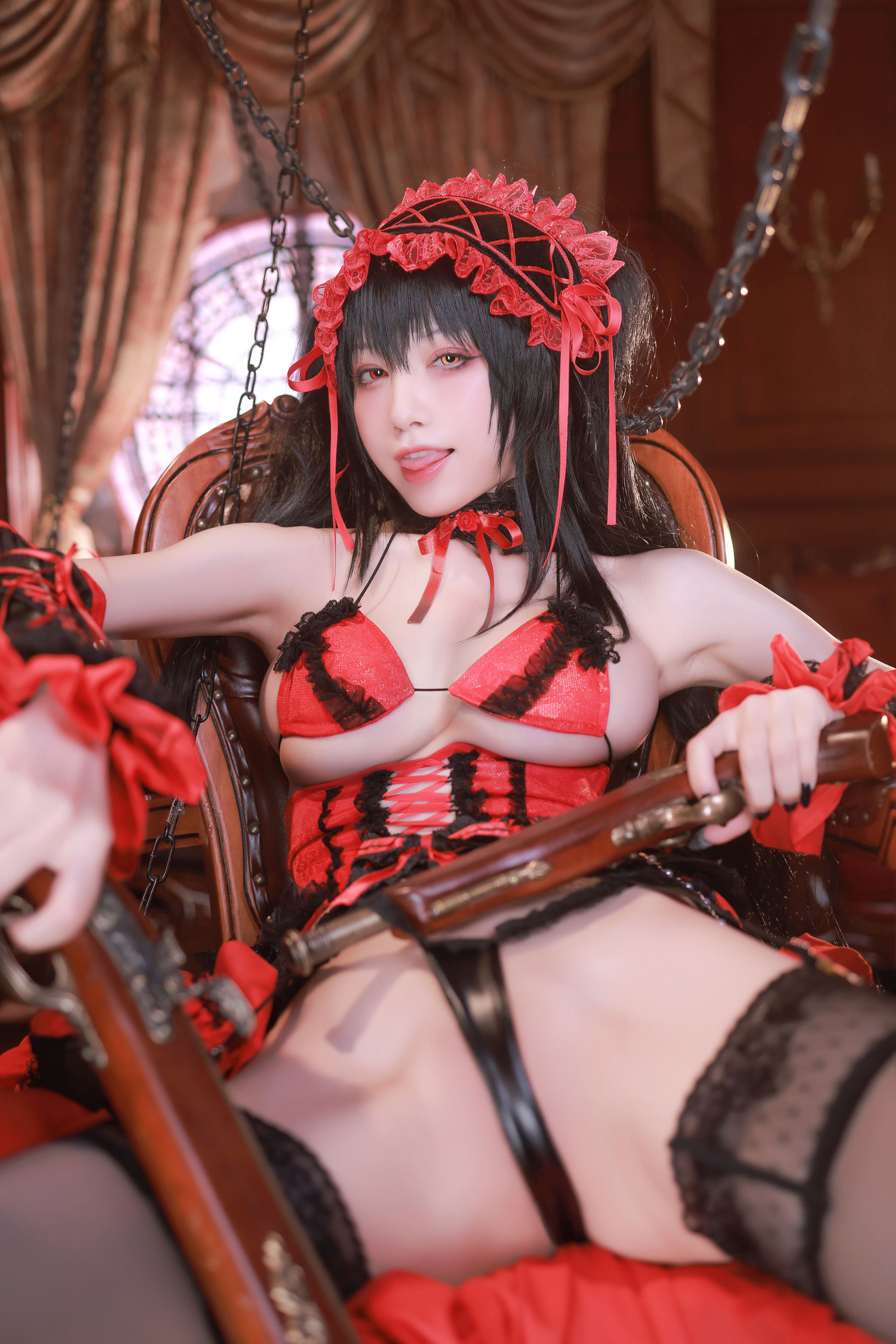 [福利COS] 动漫博主水淼aqua - 时崎狂三