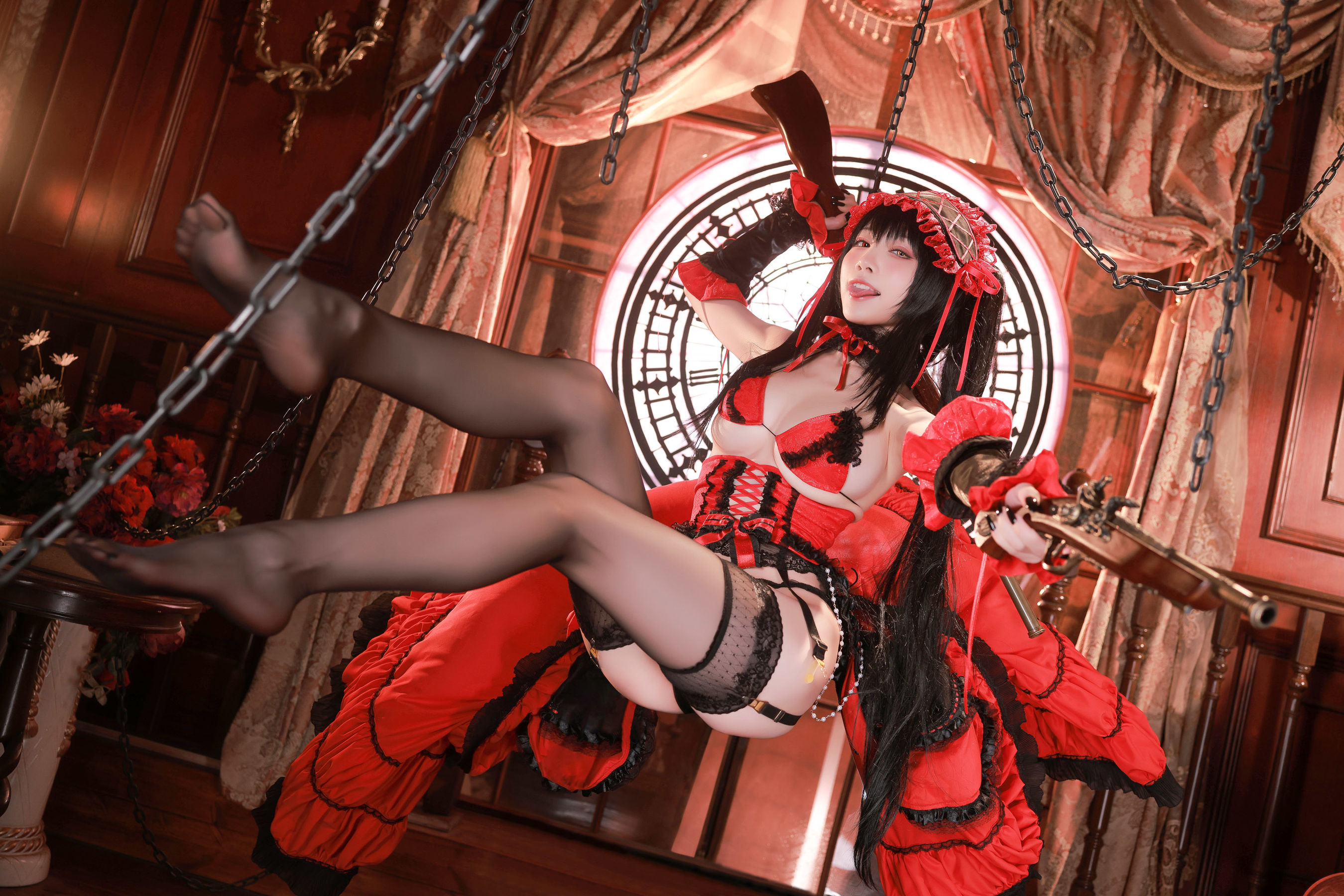[福利COS] 动漫博主水淼aqua - 时崎狂三