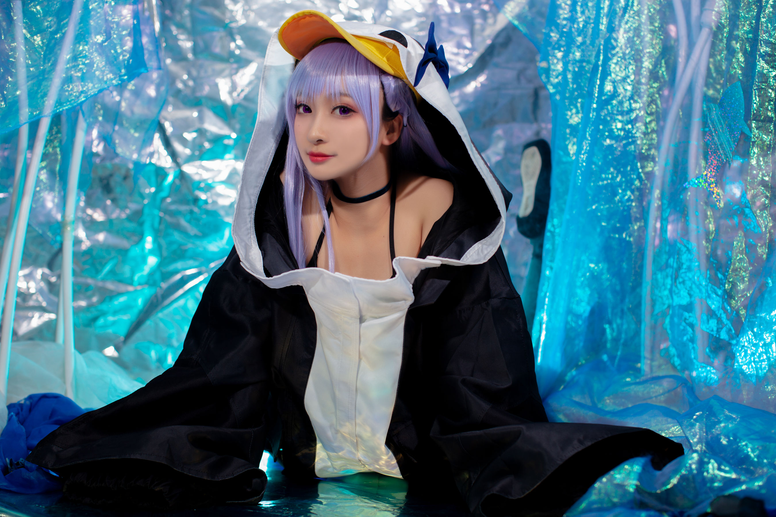 [福利COS] 动漫博主洛璃LoLiSAMA - 水着莉莉丝