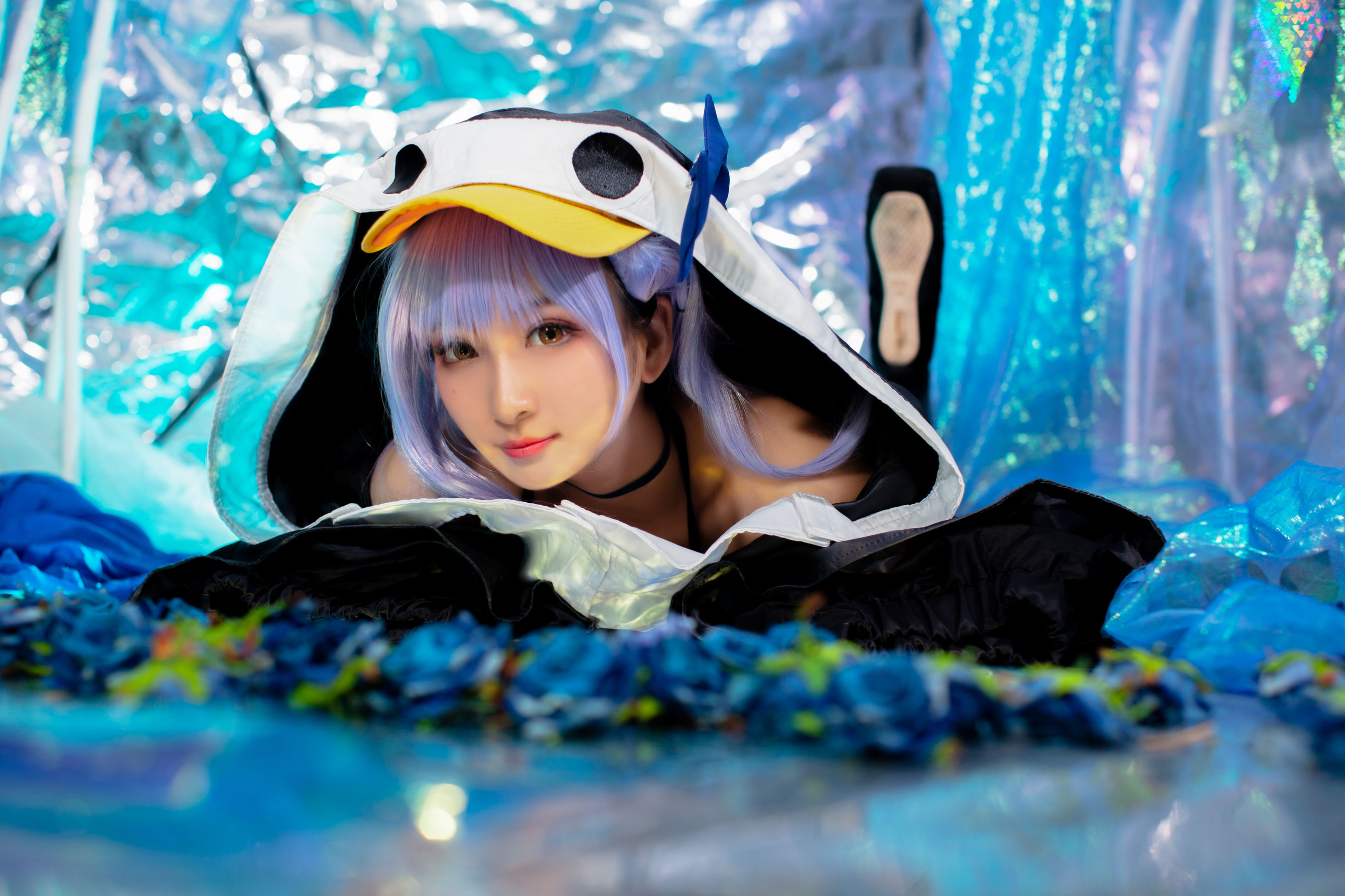 [福利COS] 动漫博主洛璃LoLiSAMA - 水着莉莉丝