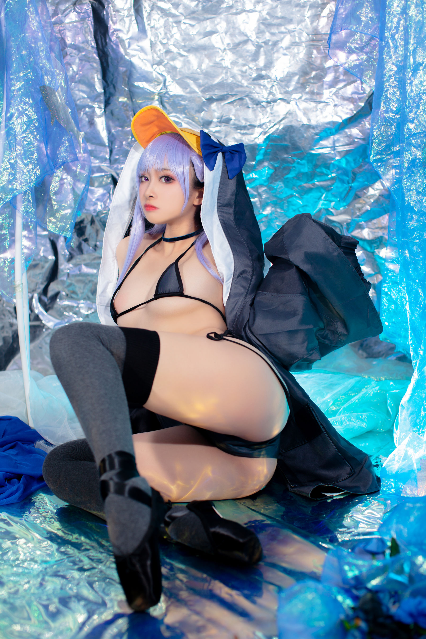 [福利COS] 动漫博主洛璃LoLiSAMA - 水着莉莉丝
