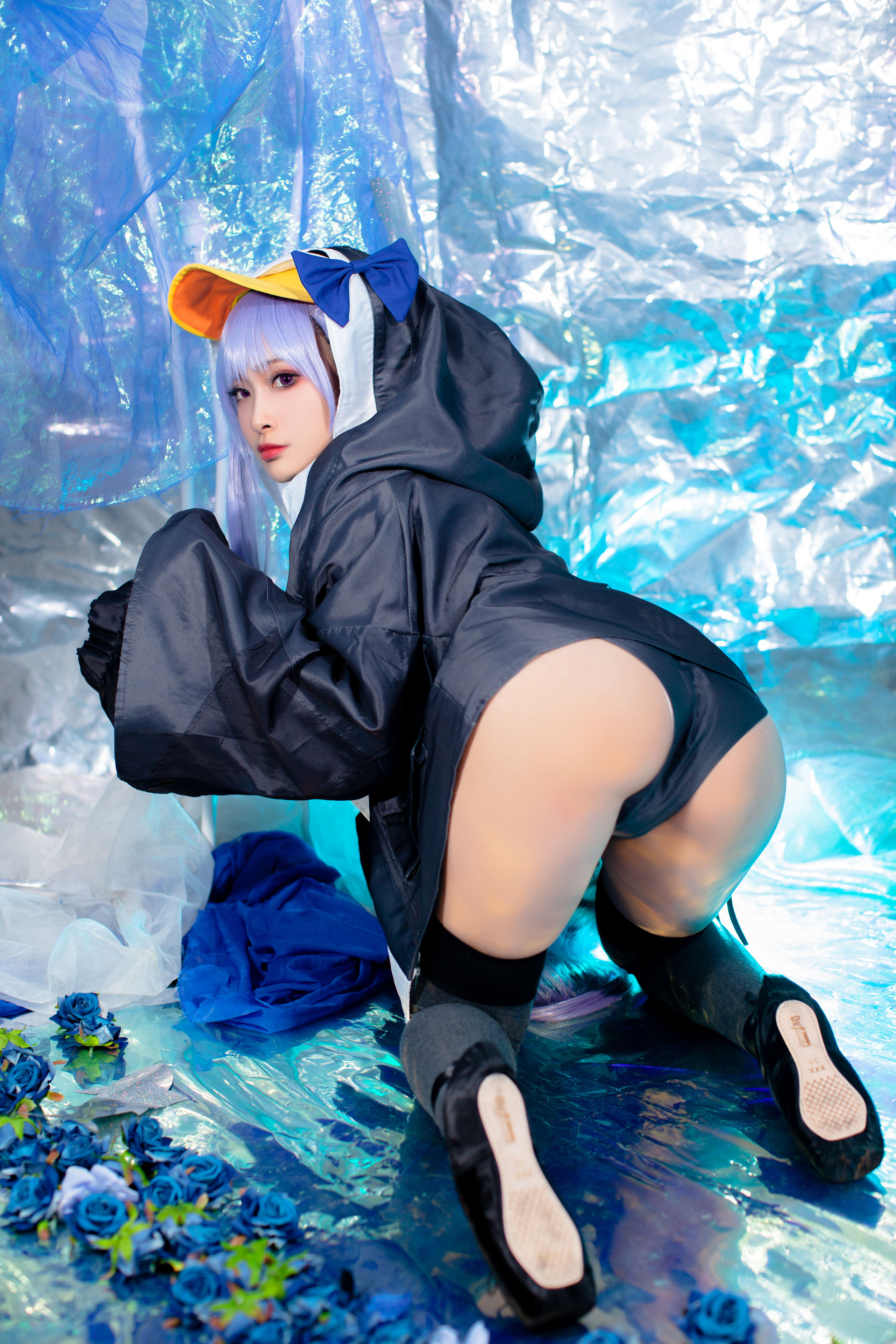[福利COS] 动漫博主洛璃LoLiSAMA - 水着莉莉丝