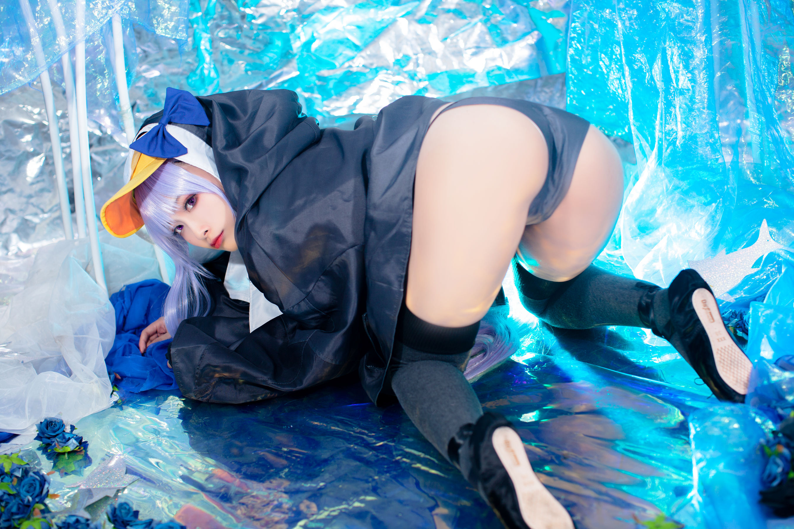 [福利COS] 动漫博主洛璃LoLiSAMA - 水着莉莉丝