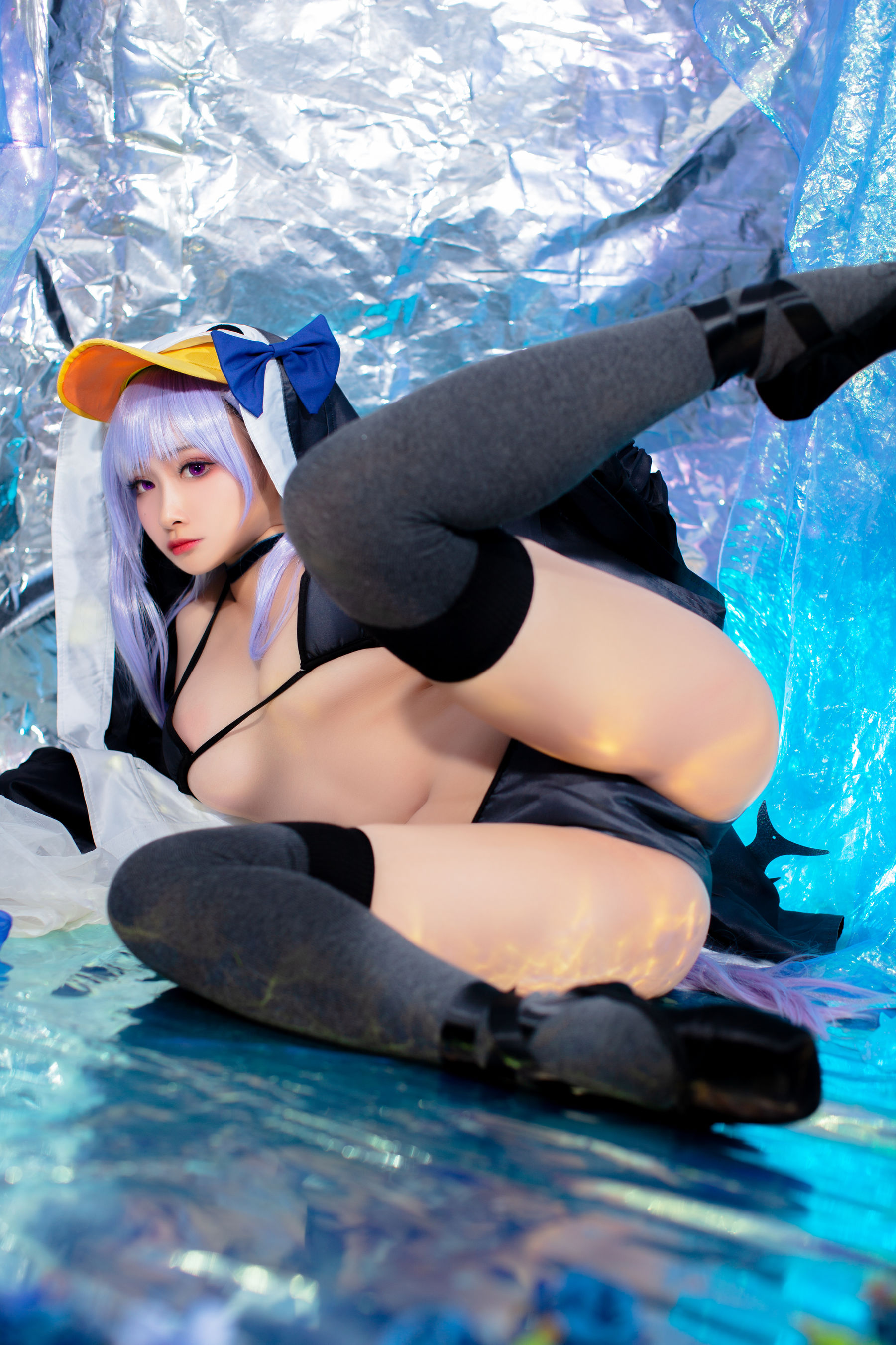 [福利COS] 动漫博主洛璃LoLiSAMA - 水着莉莉丝