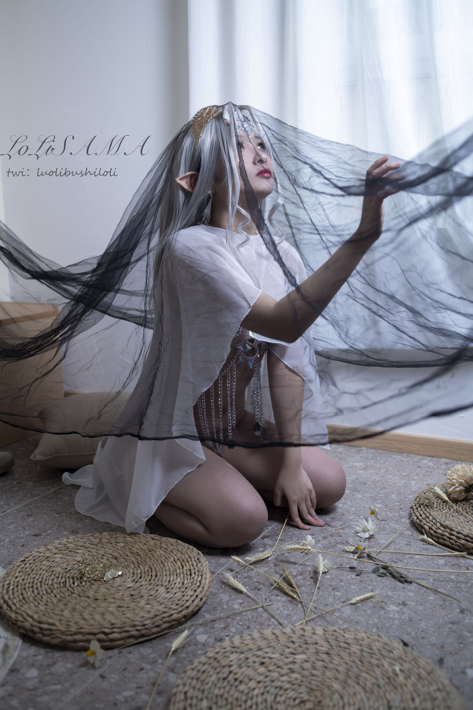 [福利COS] 动漫博主洛璃LoLiSAMA - 精灵