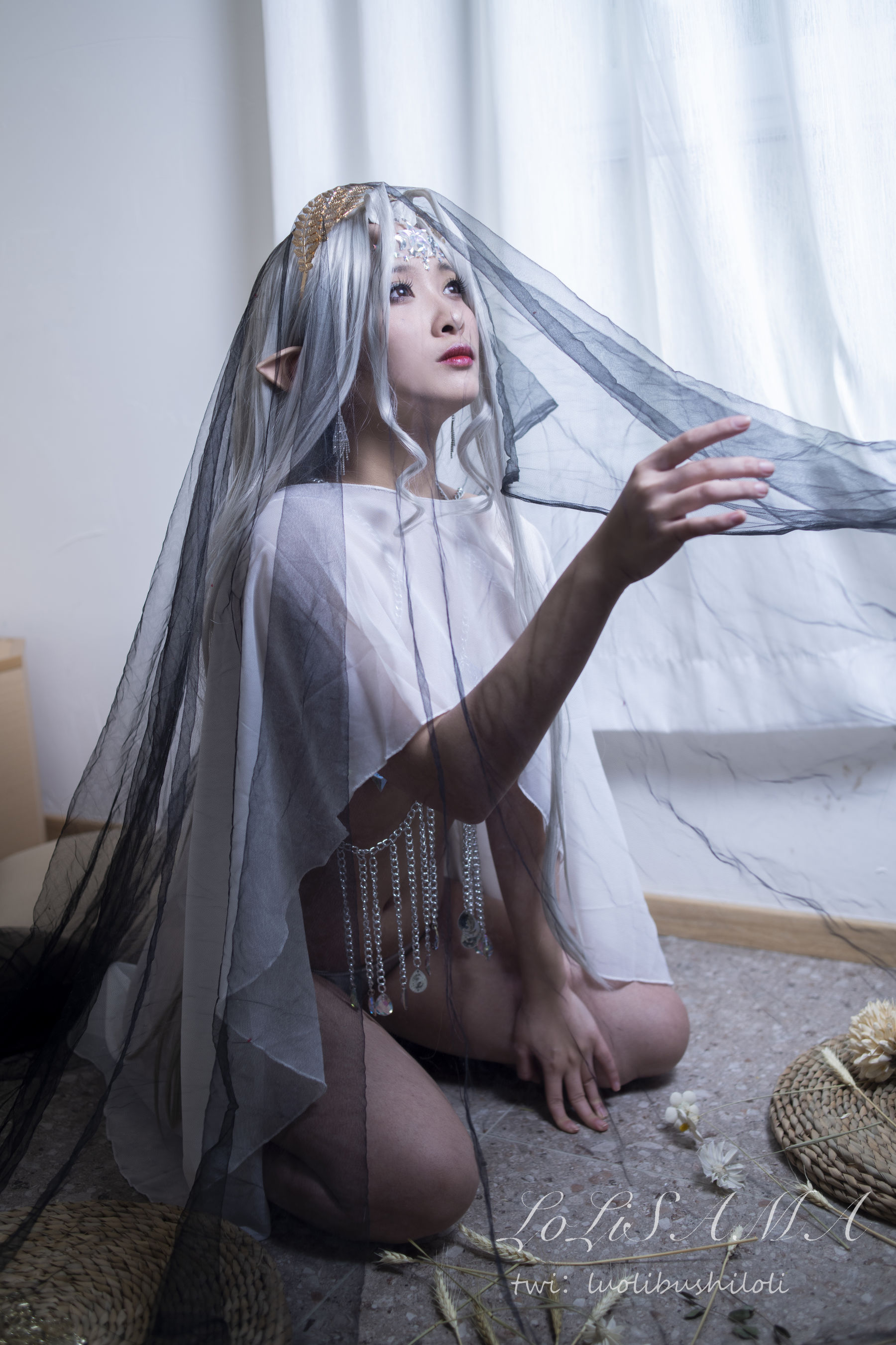 [福利COS] 动漫博主洛璃LoLiSAMA - 精灵