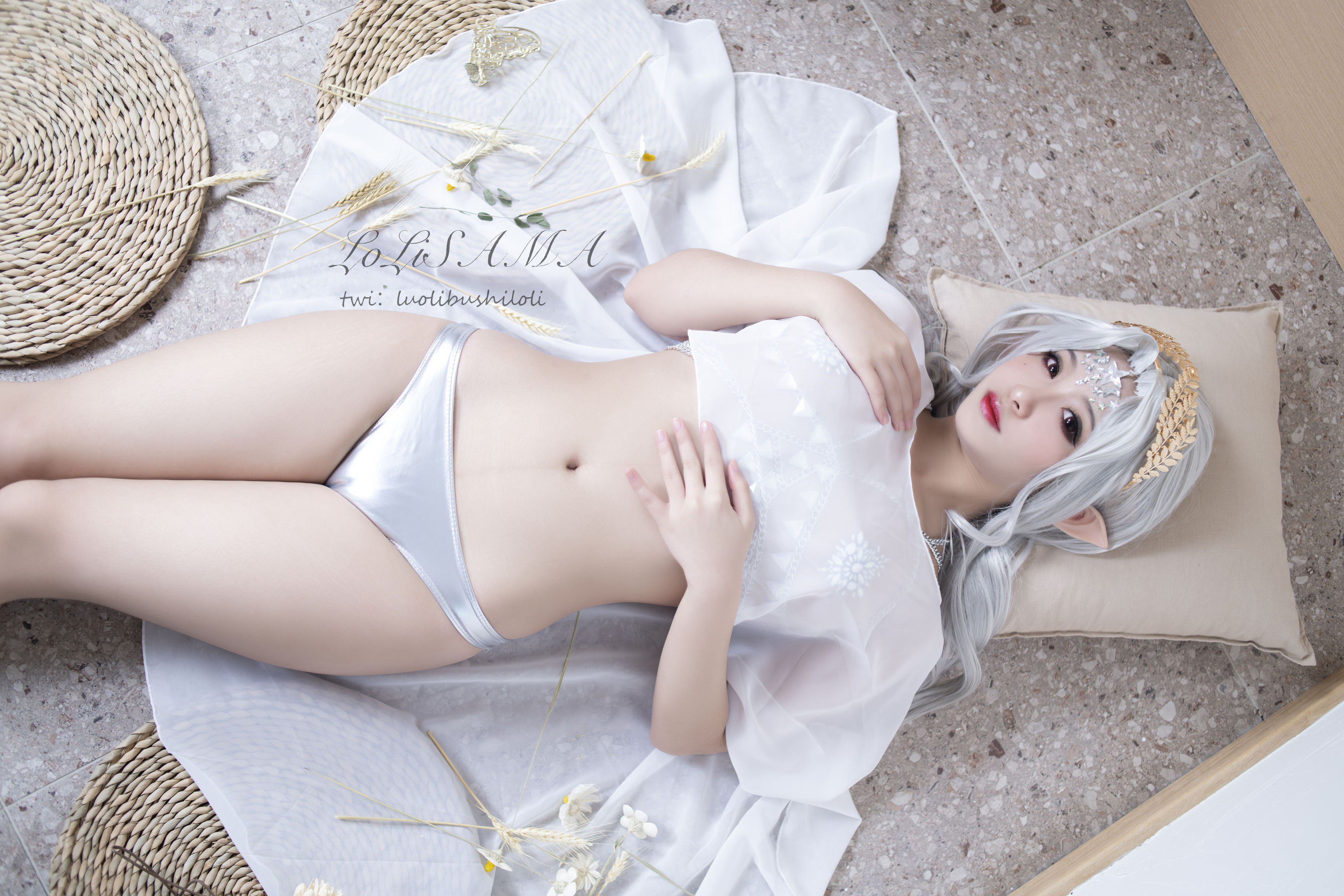 [福利COS] 动漫博主洛璃LoLiSAMA - 精灵