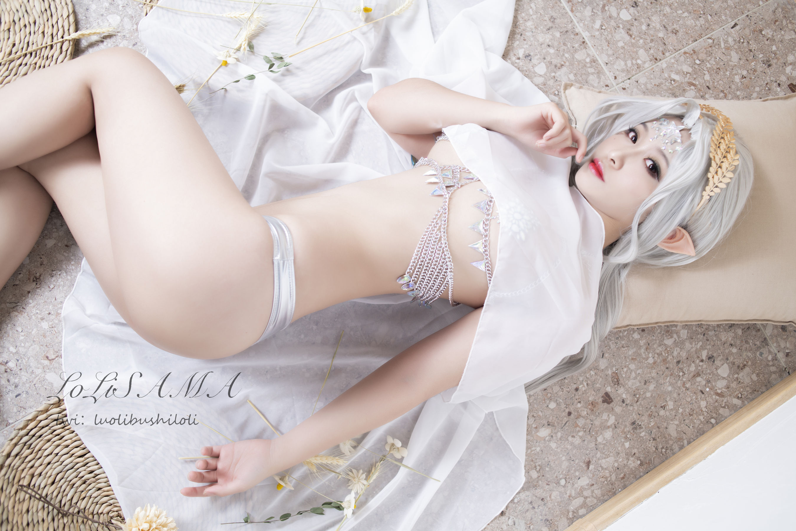 [福利COS] 动漫博主洛璃LoLiSAMA - 精灵