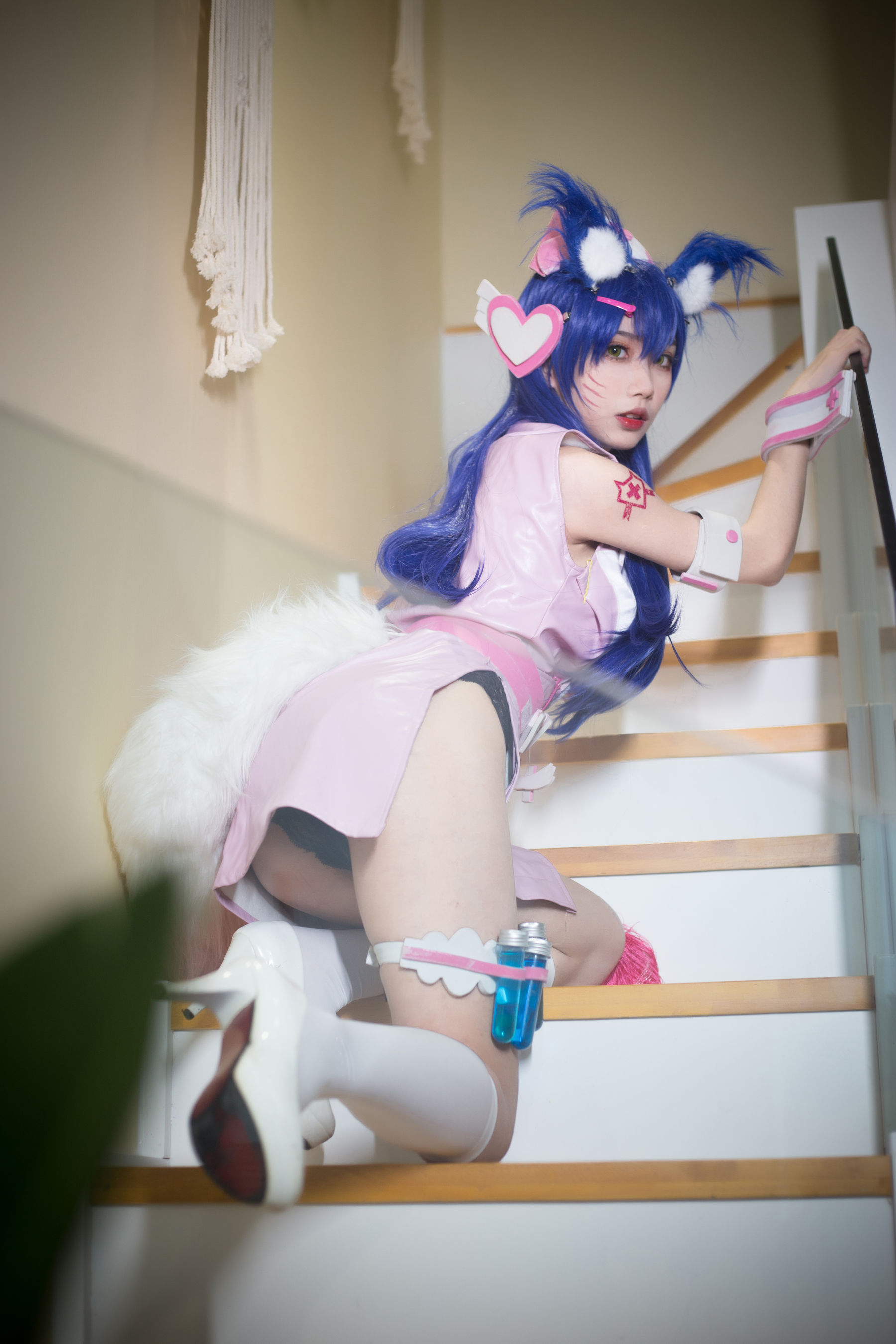 [福利COS] 动漫博主清颜真德秀 - 阿狸护士