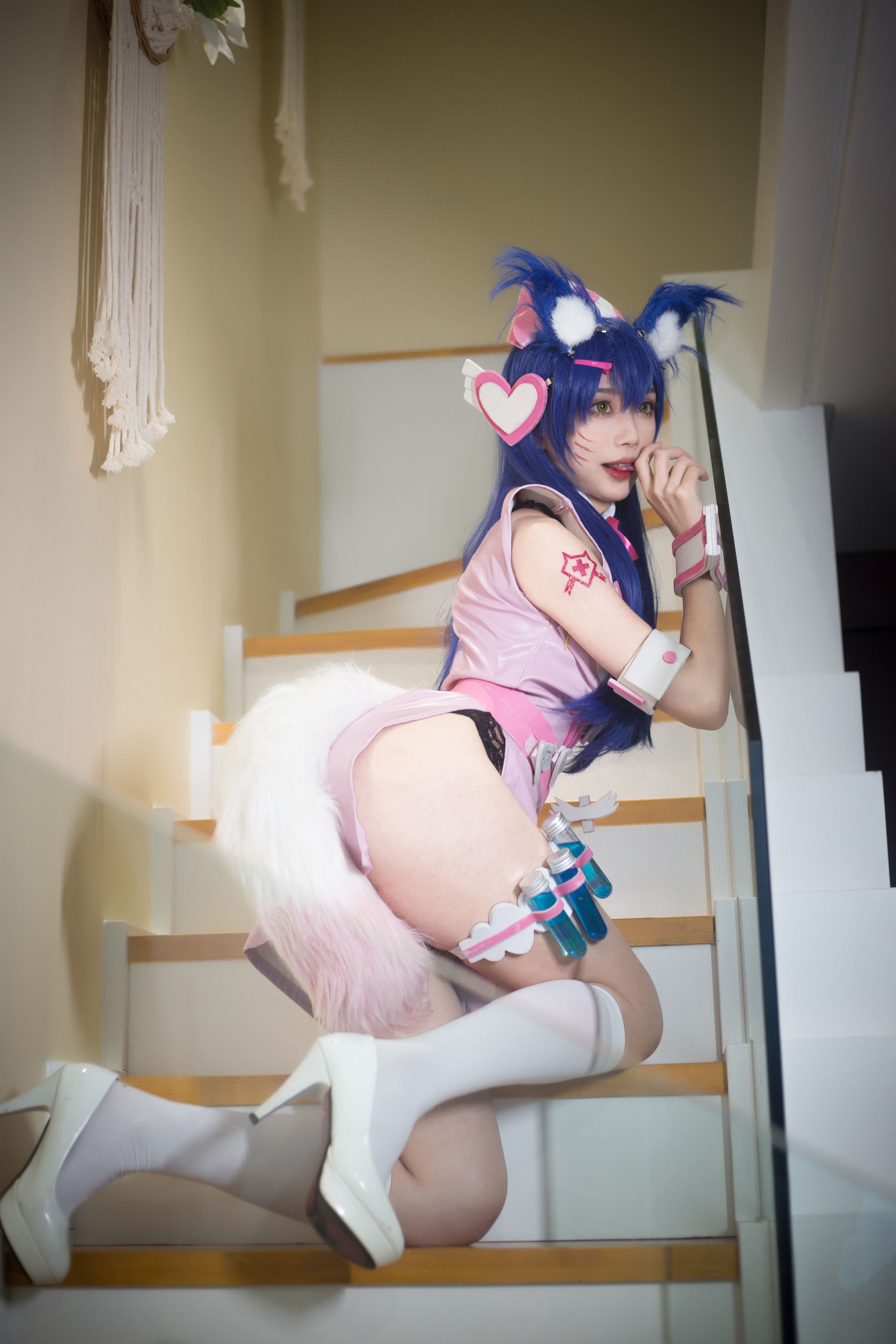 [福利COS] 动漫博主清颜真德秀 - 阿狸护士