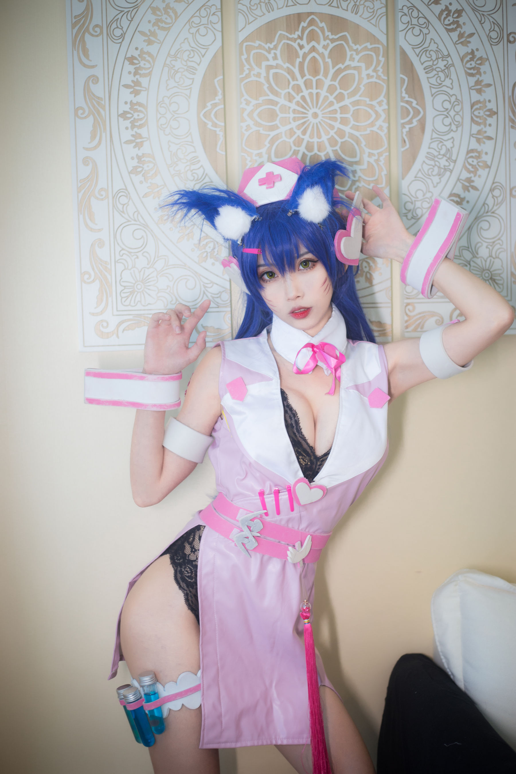 [福利COS] 动漫博主清颜真德秀 - 阿狸护士