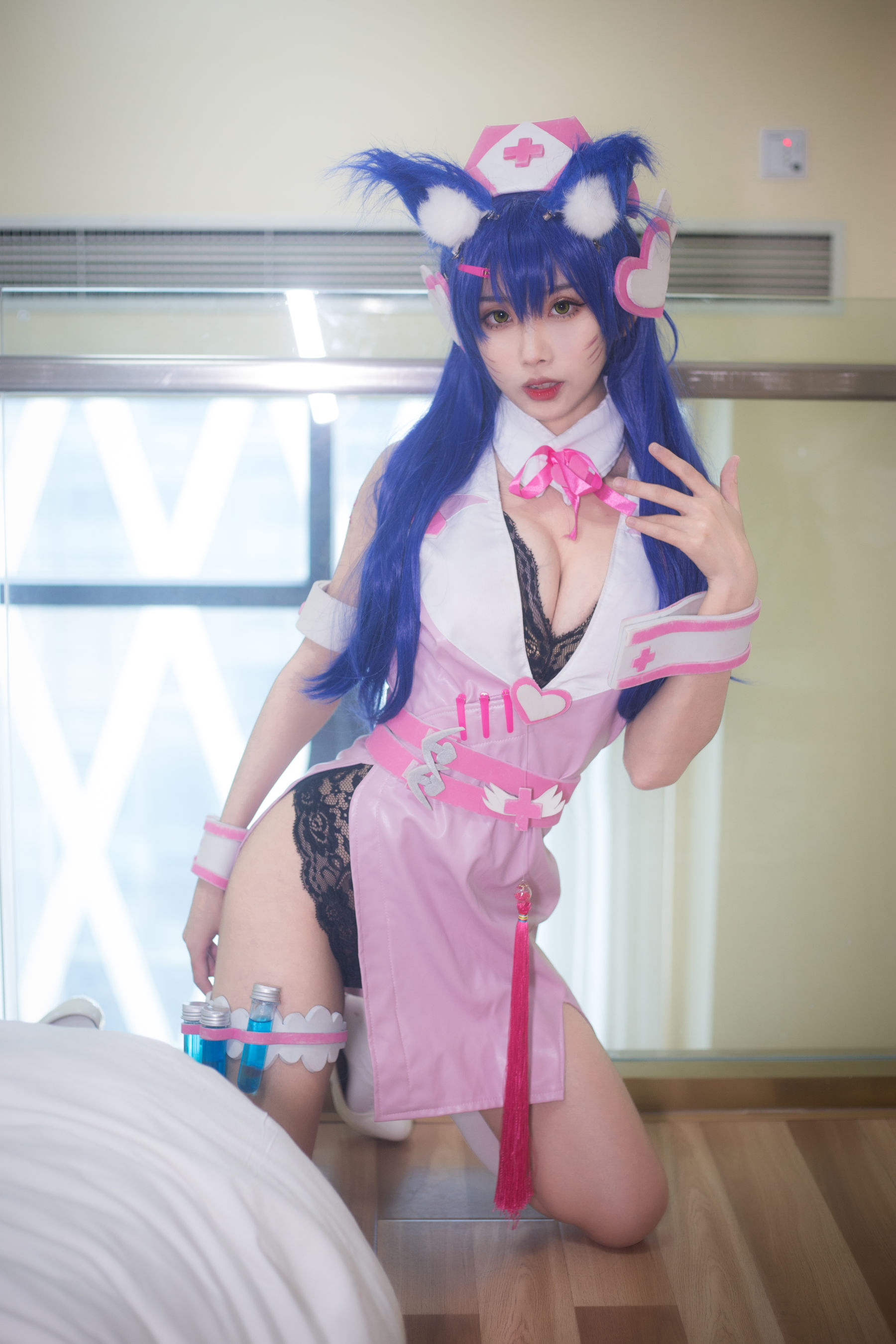 [福利COS] 动漫博主清颜真德秀 - 阿狸护士