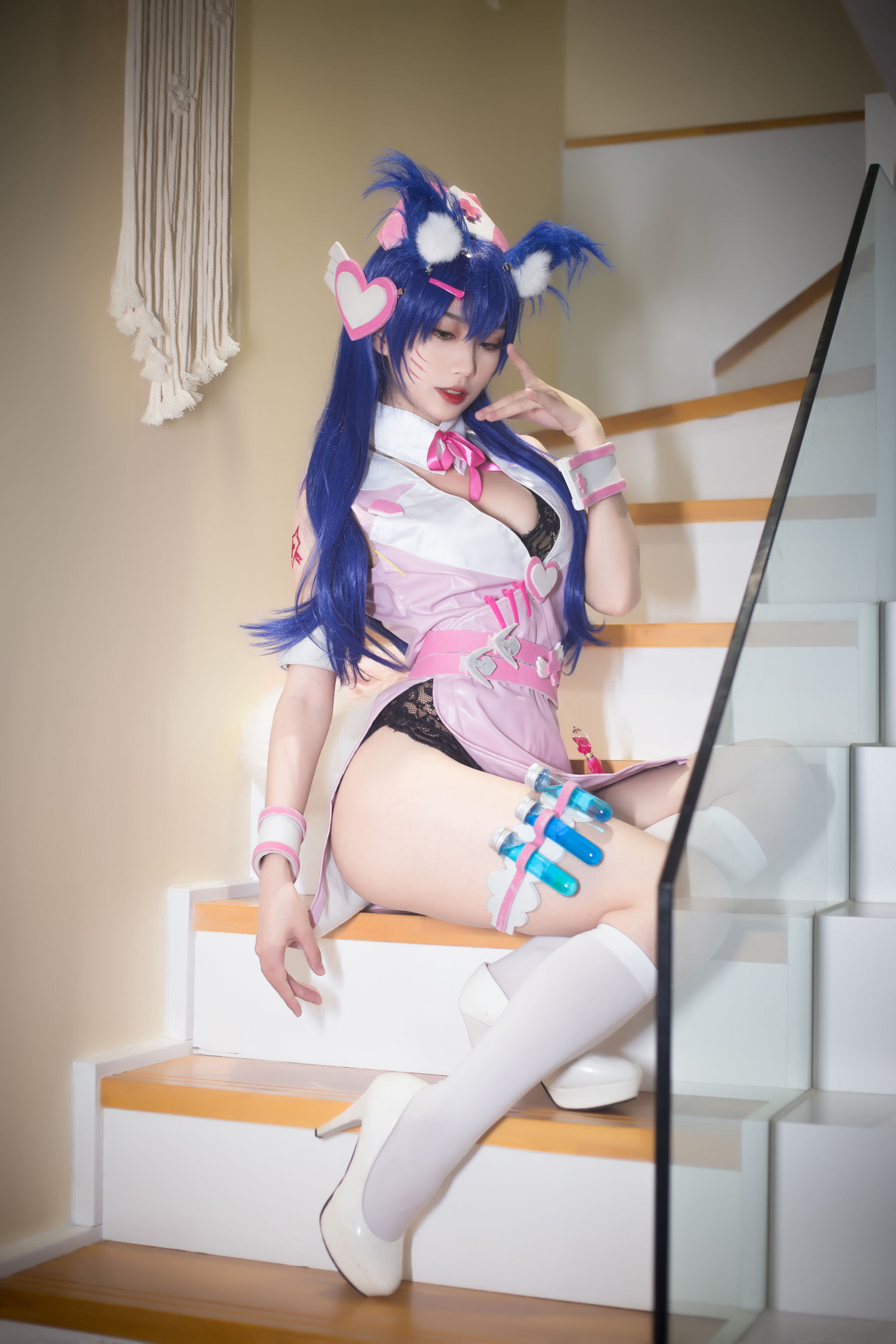 [福利COS] 动漫博主清颜真德秀 - 阿狸护士