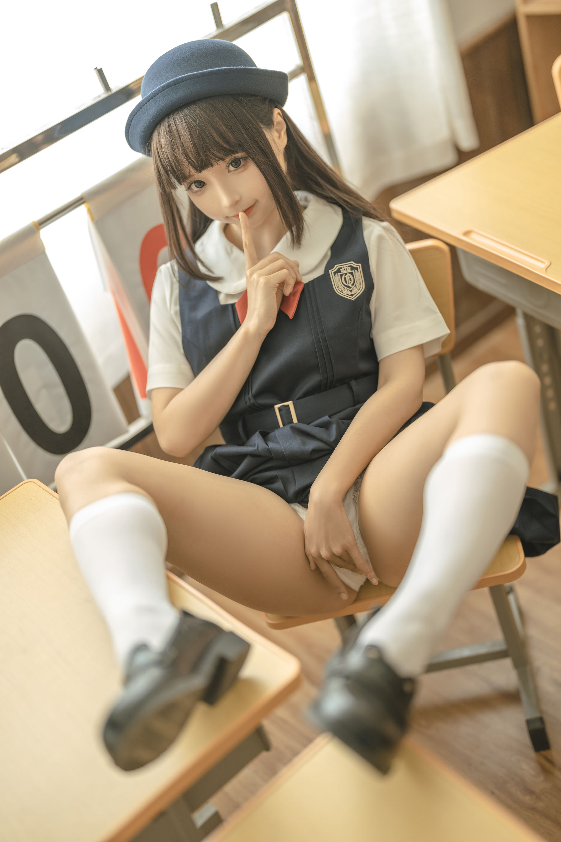 [福利COS] 动漫博主蠢沫沫 - 小学妹