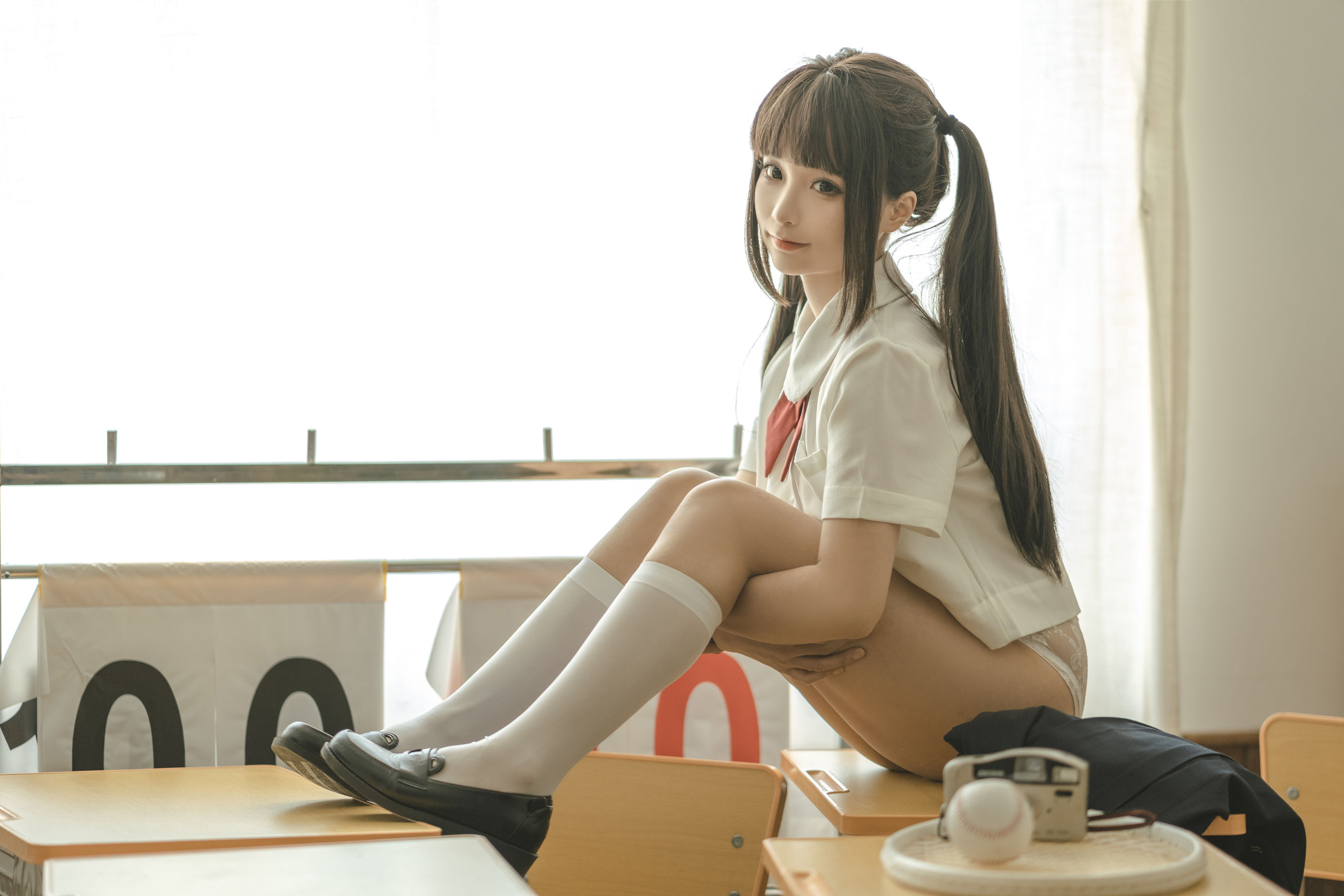 [福利COS] 动漫博主蠢沫沫 - 小学妹