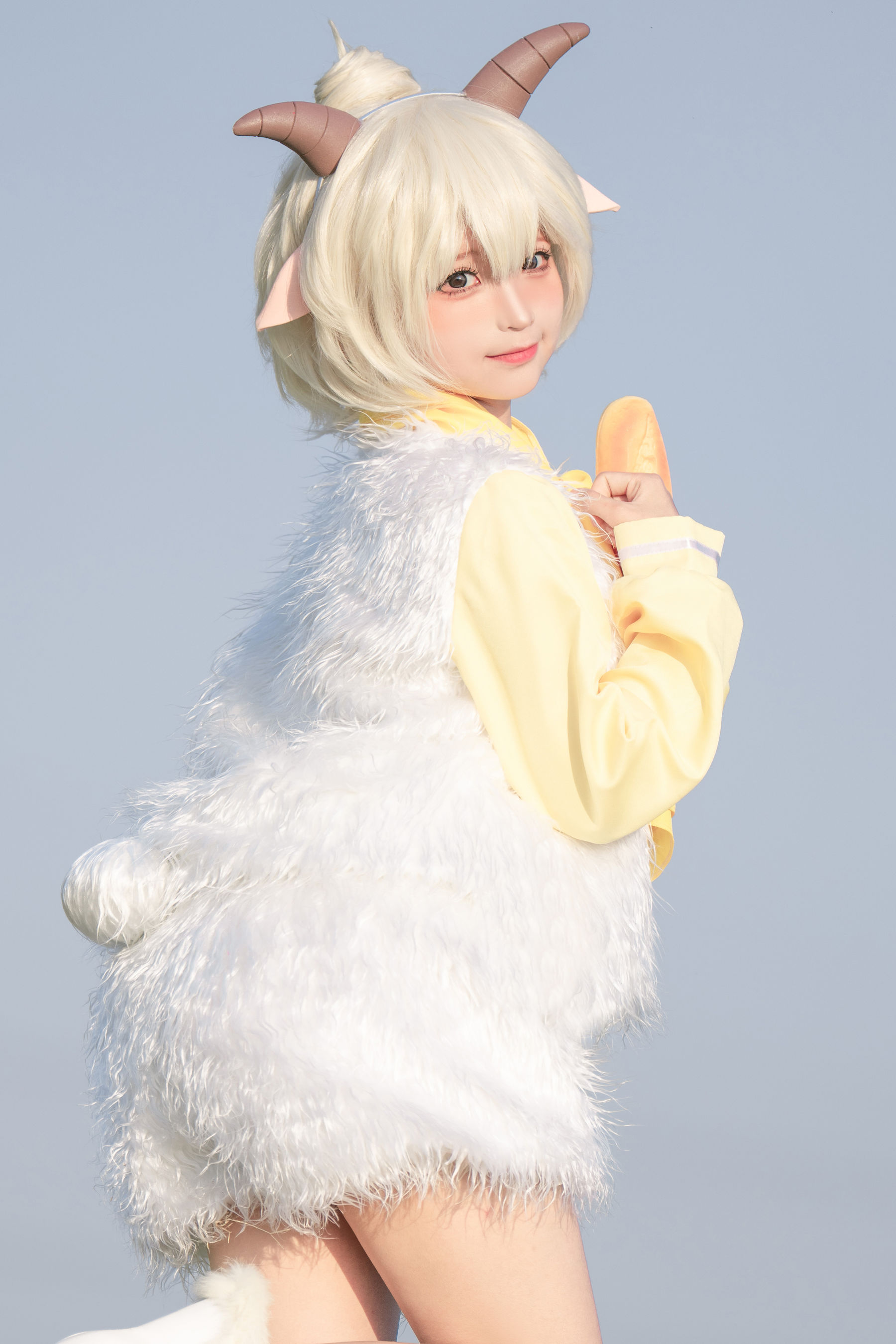[福利COS] 动漫博主蠢沫沫 - 懒羊羊