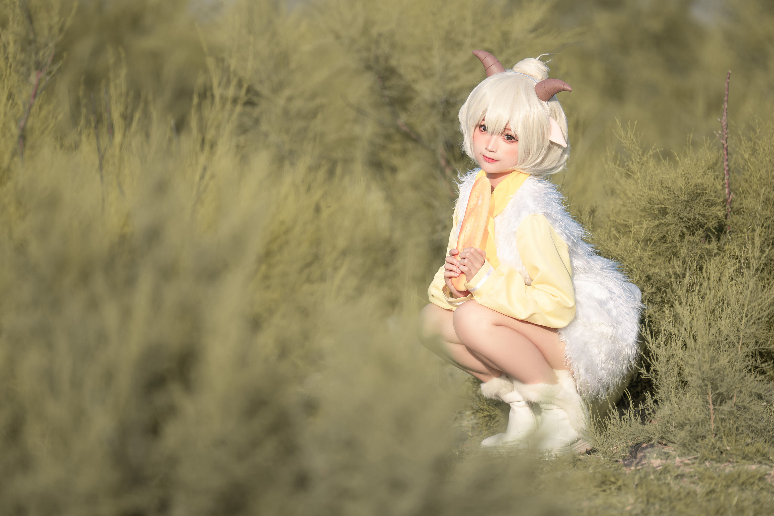 [福利COS] 动漫博主蠢沫沫 - 懒羊羊