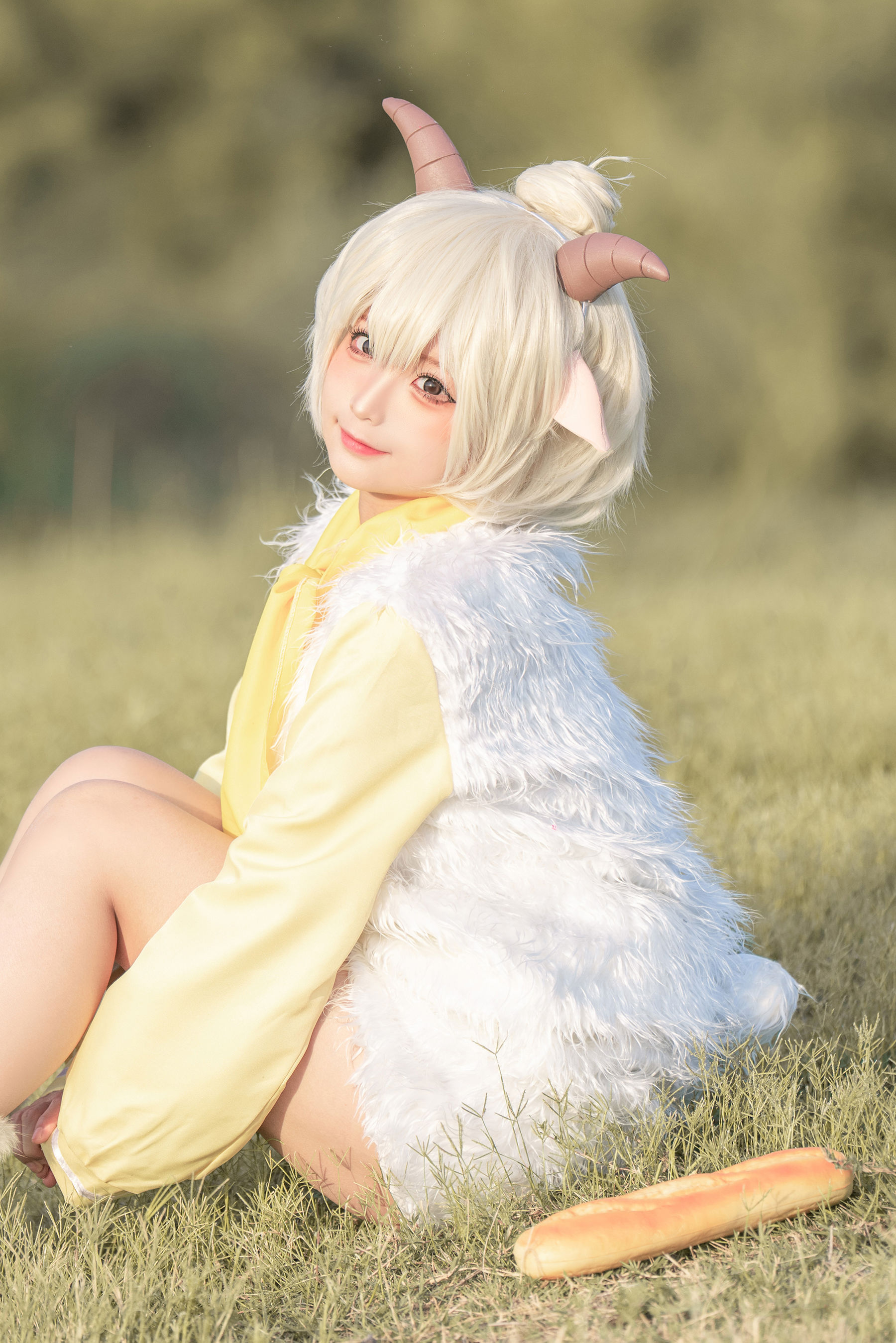 [福利COS] 动漫博主蠢沫沫 - 懒羊羊