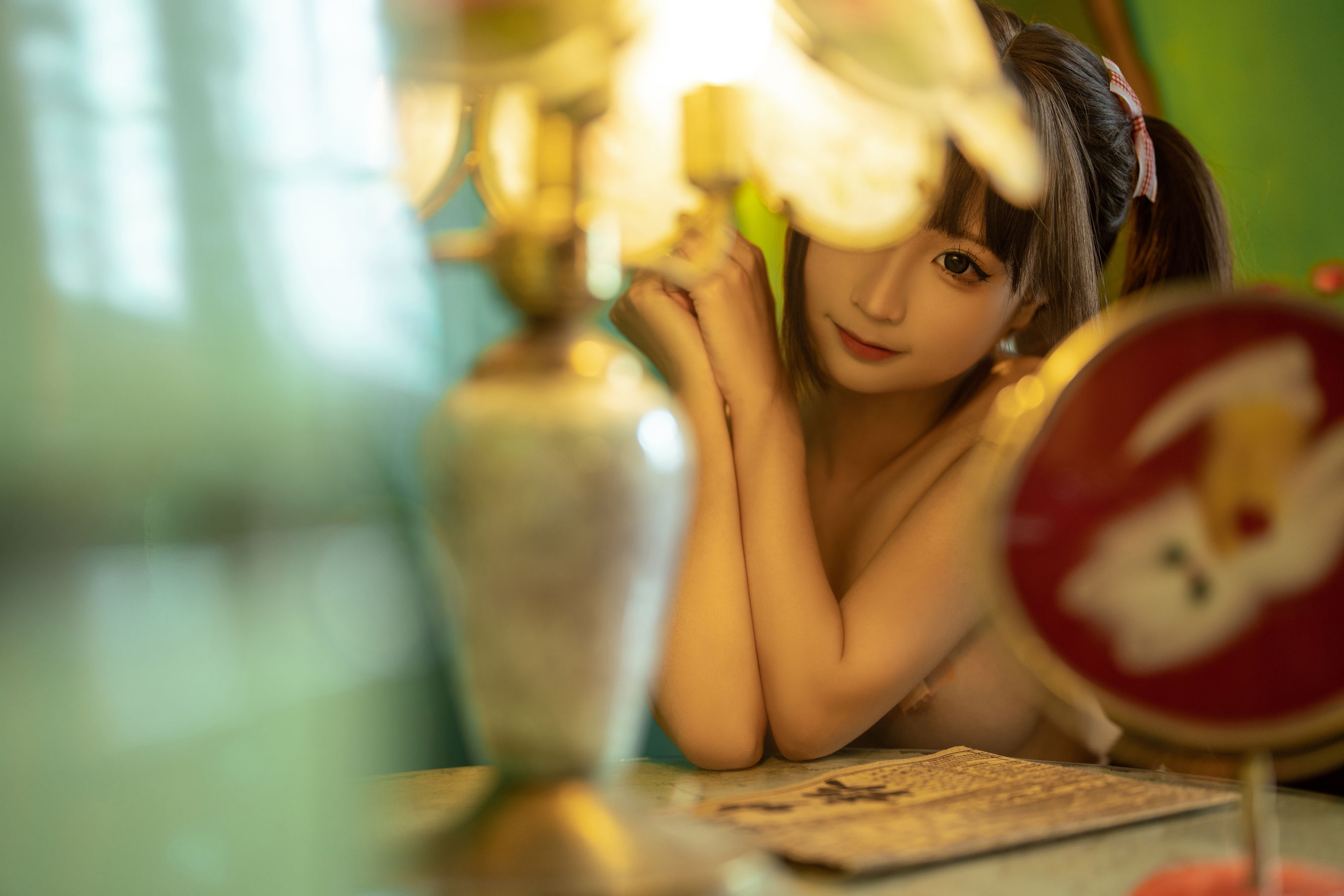 [福利COS] 动漫博主蠢沫沫 - 红格子