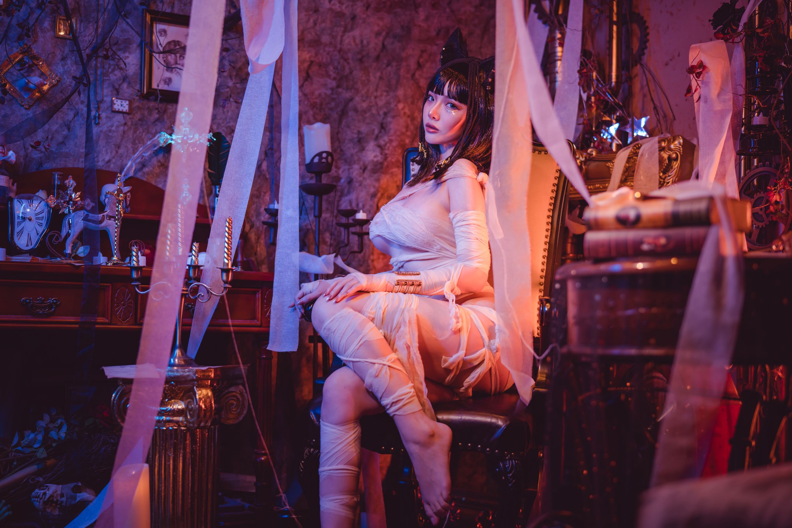 [福利COS] 动漫博主雯妹 - 木乃伊