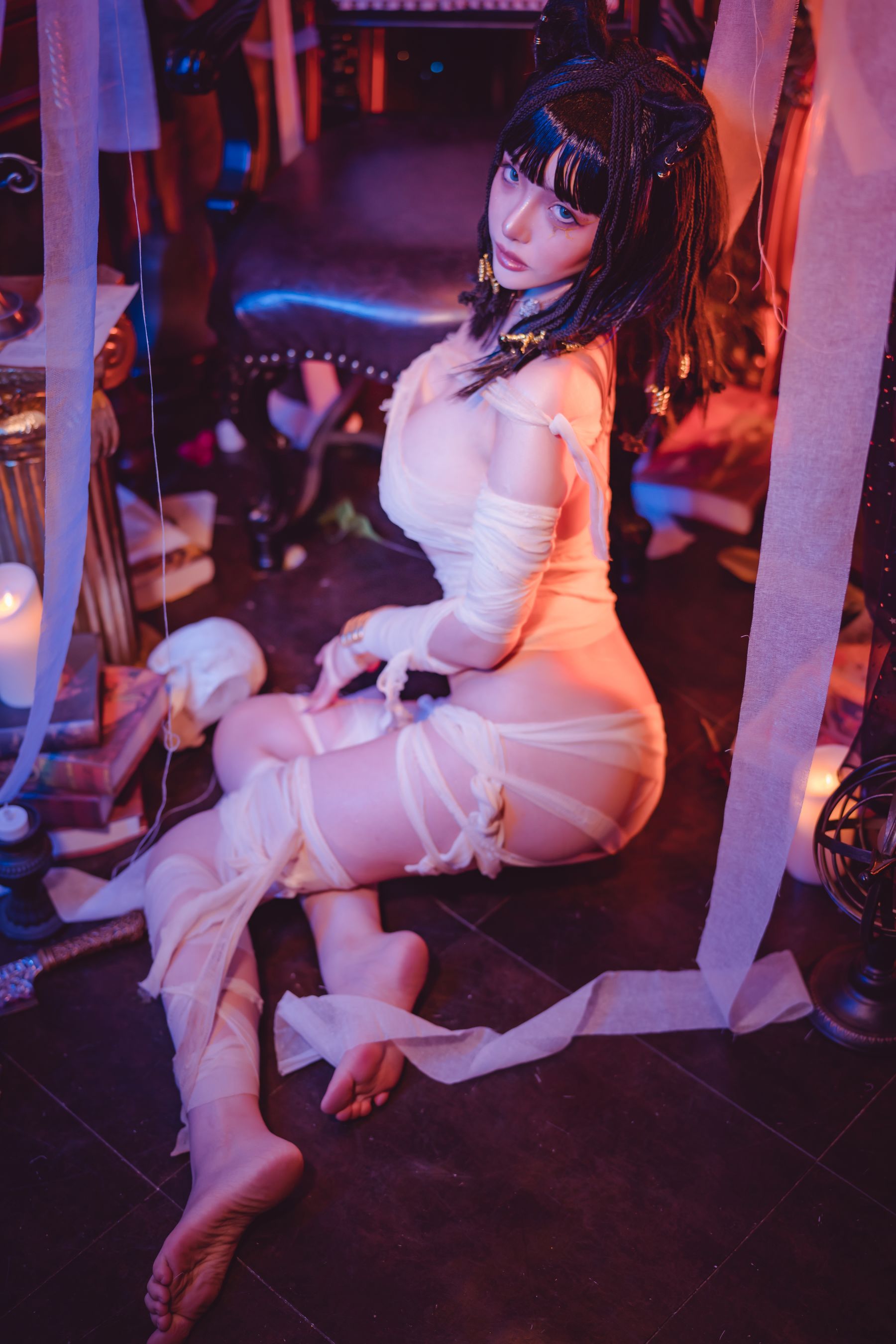 [福利COS] 动漫博主雯妹 - 木乃伊