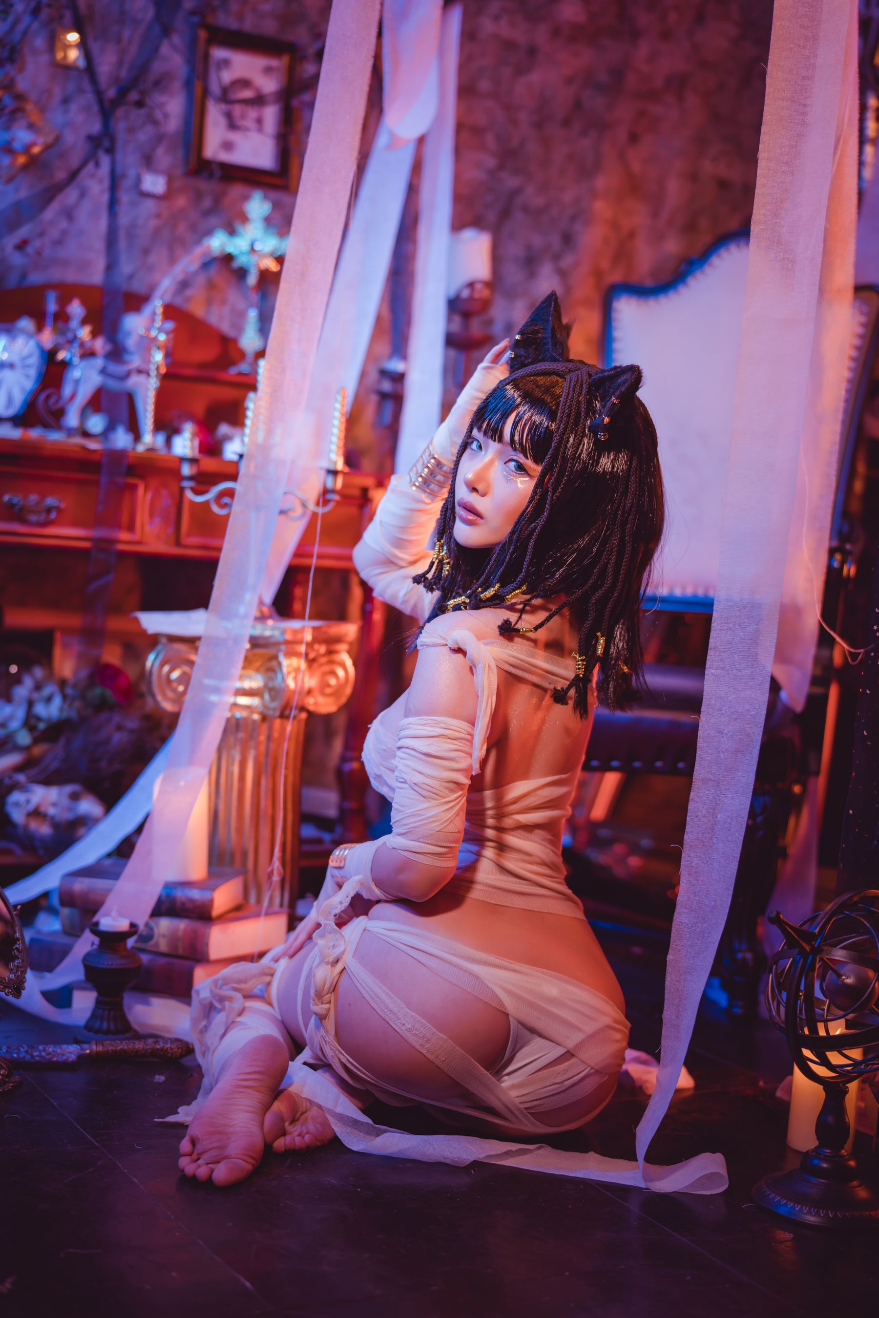 [福利COS] 动漫博主雯妹 - 木乃伊