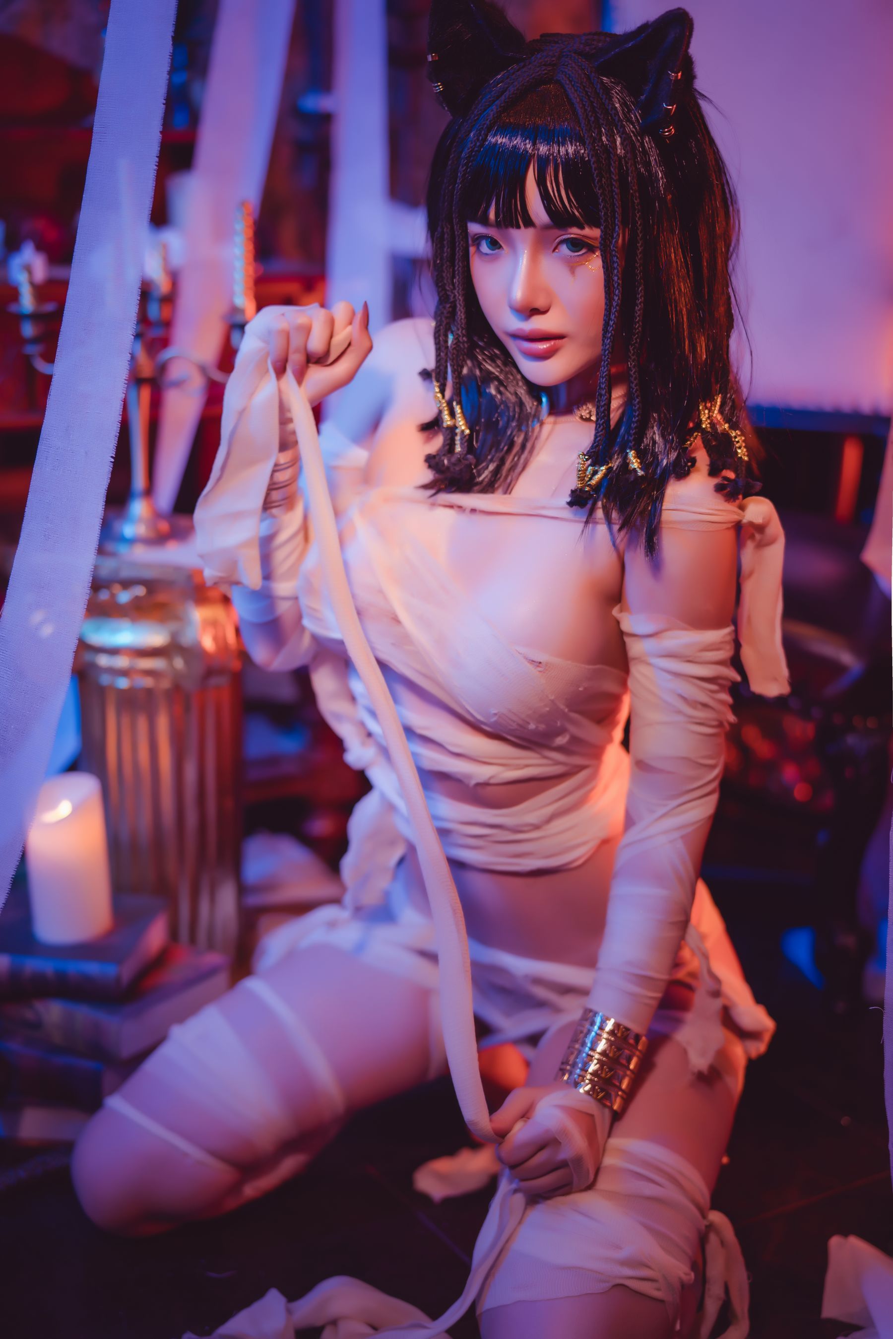 [福利COS] 动漫博主雯妹 - 木乃伊