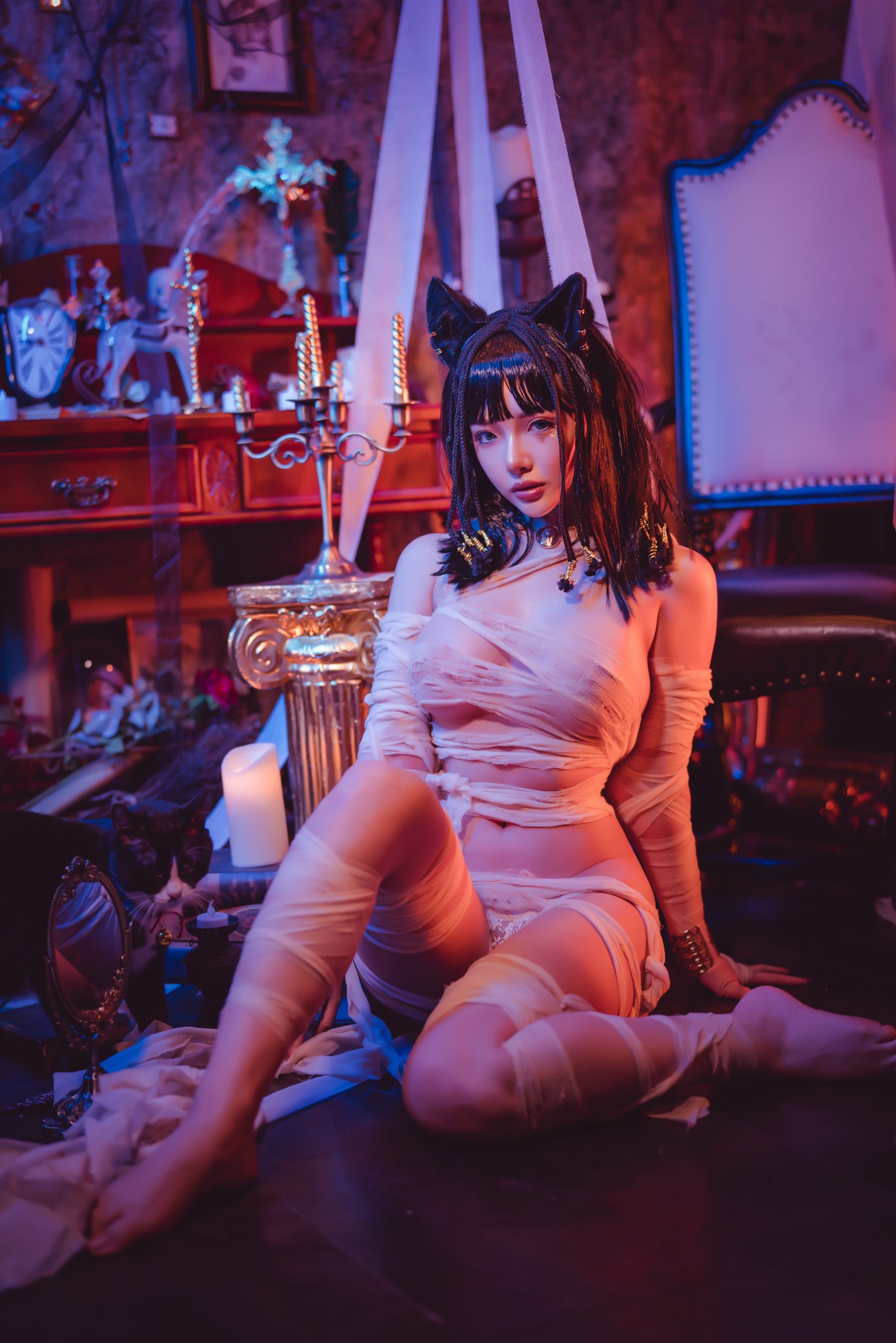 [福利COS] 动漫博主雯妹 - 木乃伊