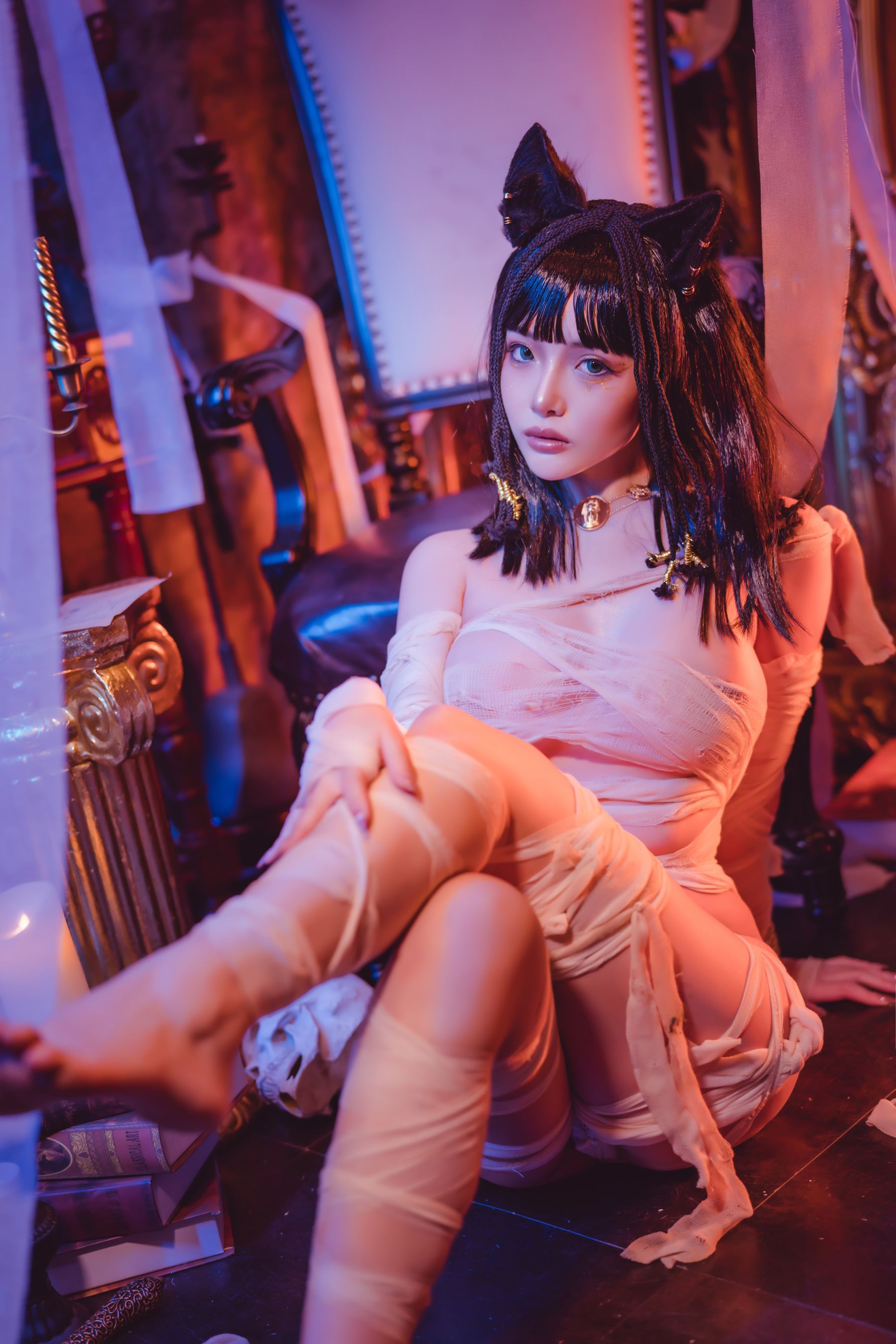 [福利COS] 动漫博主雯妹 - 木乃伊