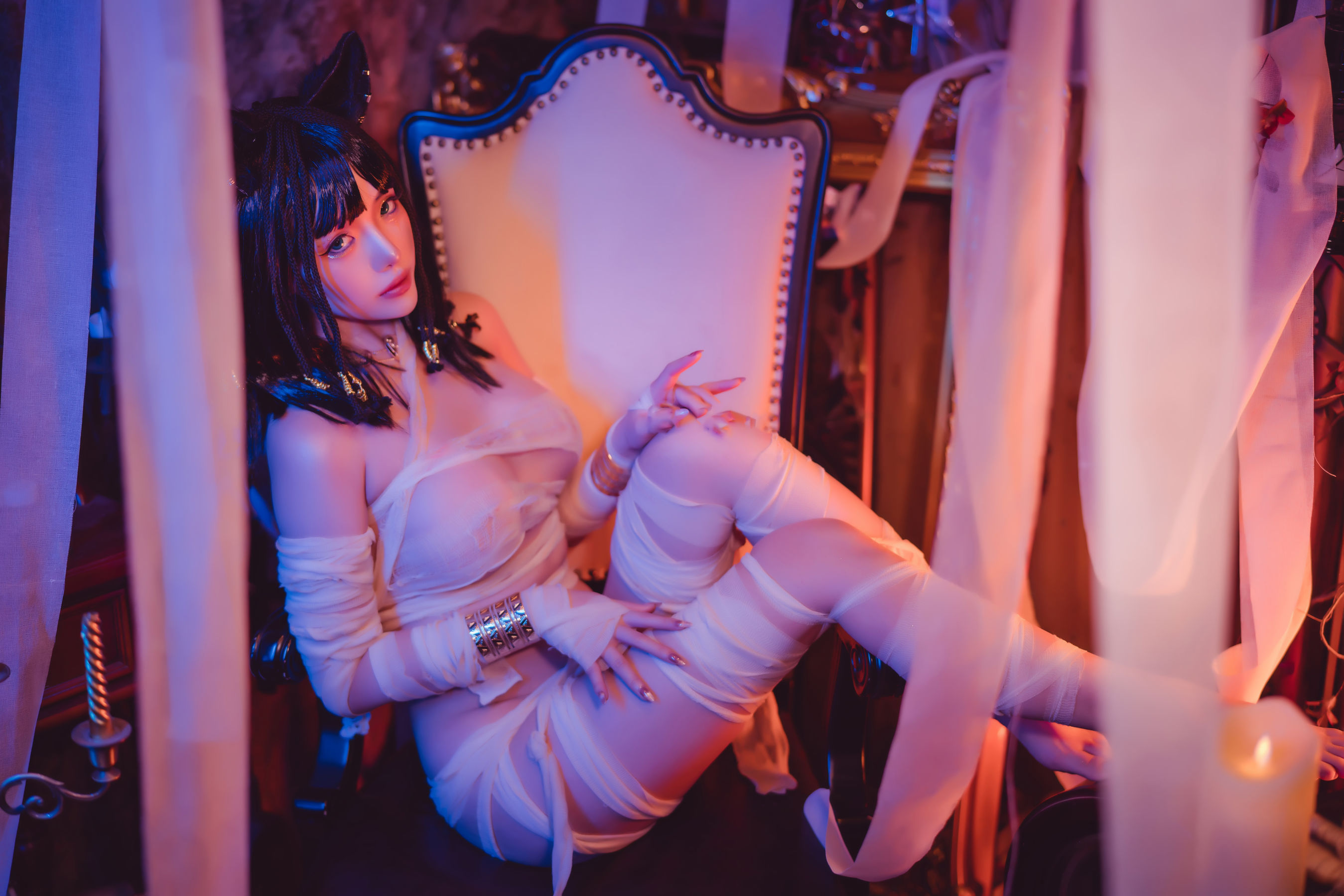 [福利COS] 动漫博主雯妹 - 木乃伊