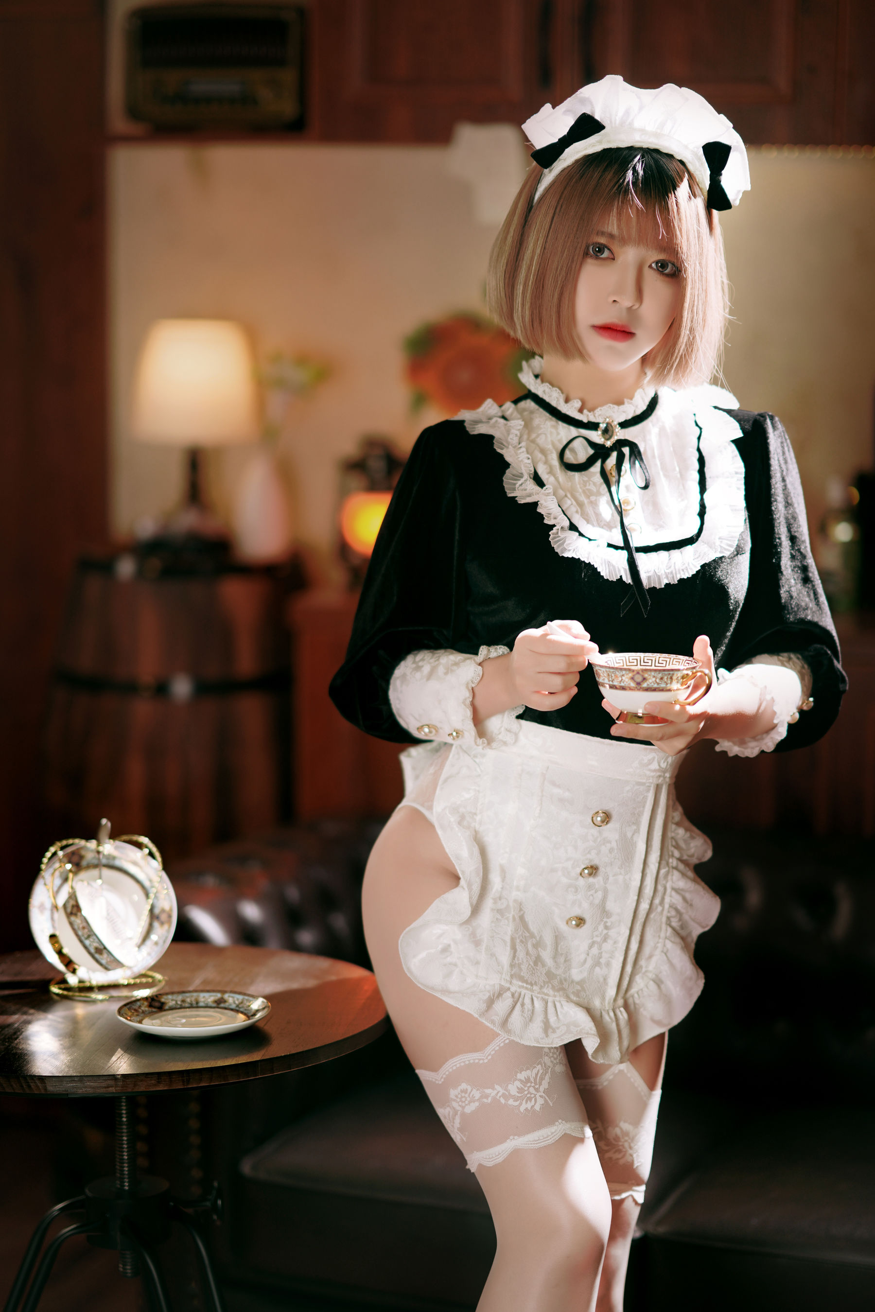 [福利COS] 半半子 - 来一份下午茶吧