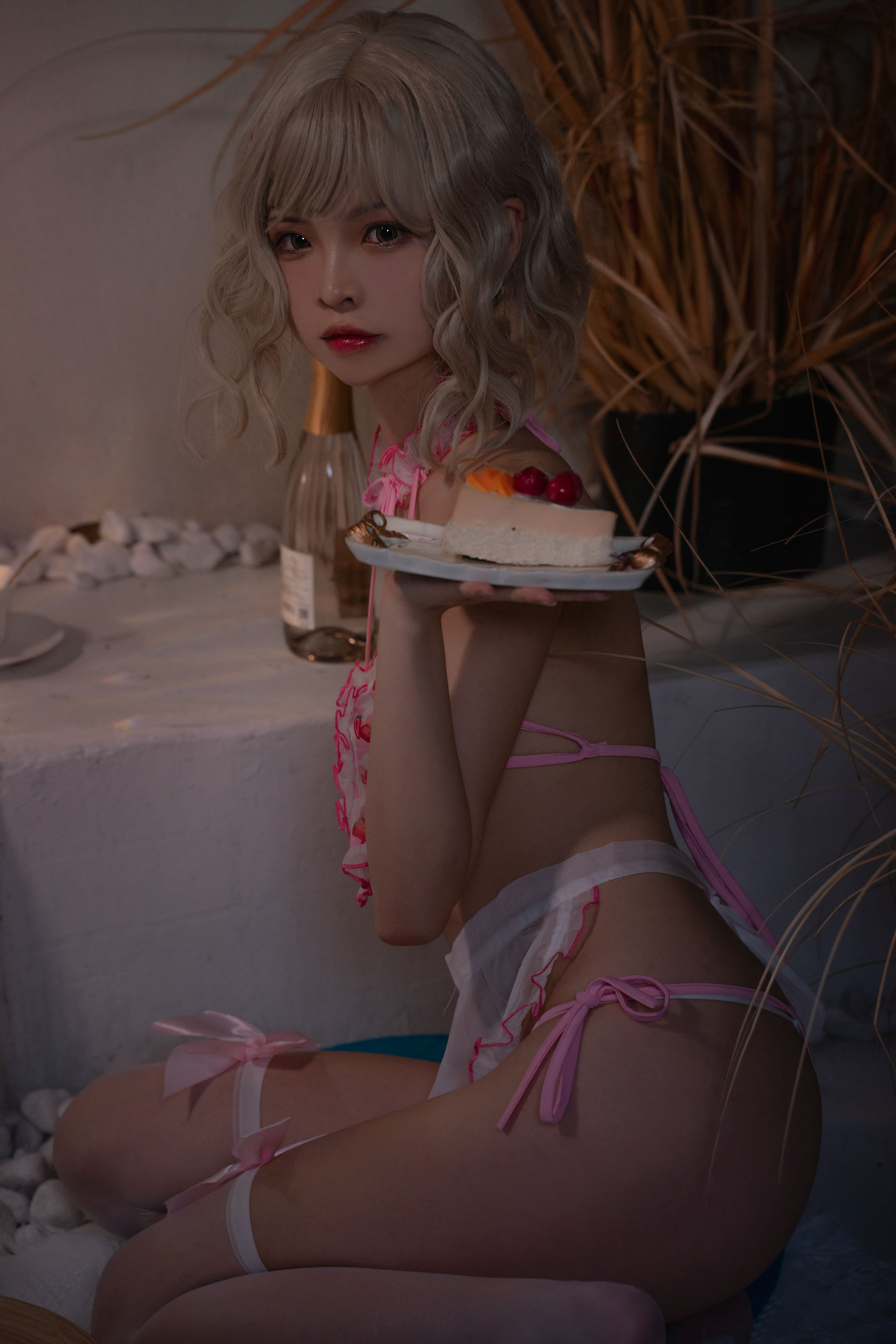 [福利COS] 可可老师 - 夏日双子
