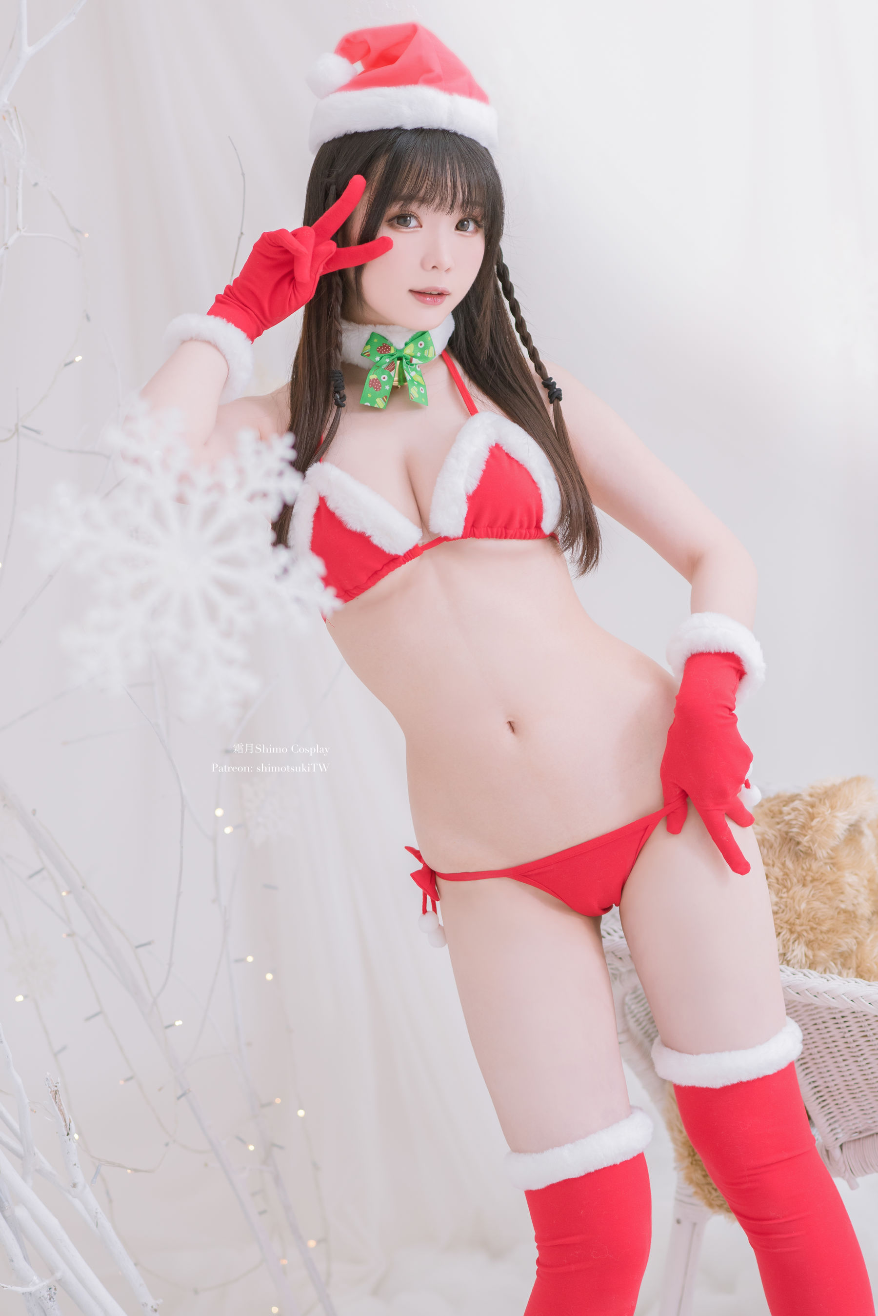 [福利COS] 微博妹纸霜月shimo - 圣诞