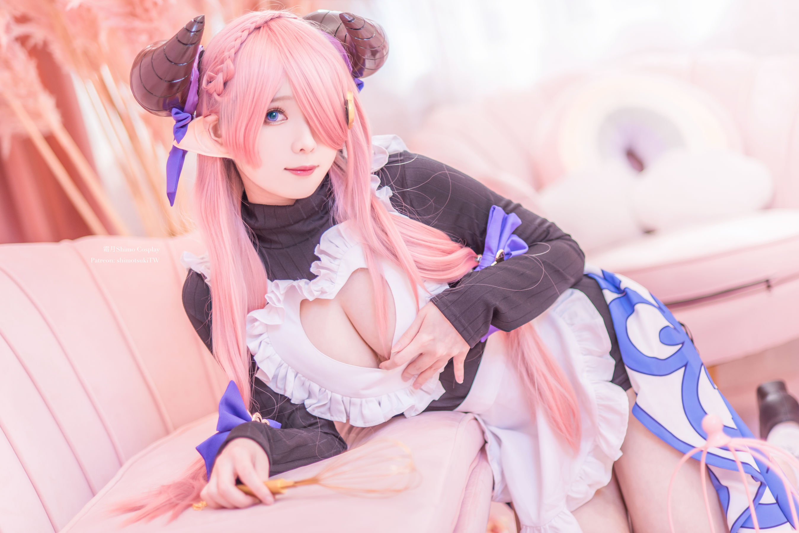 [福利COS] 微博妹纸霜月shimo - 娜露梅雅 情人节