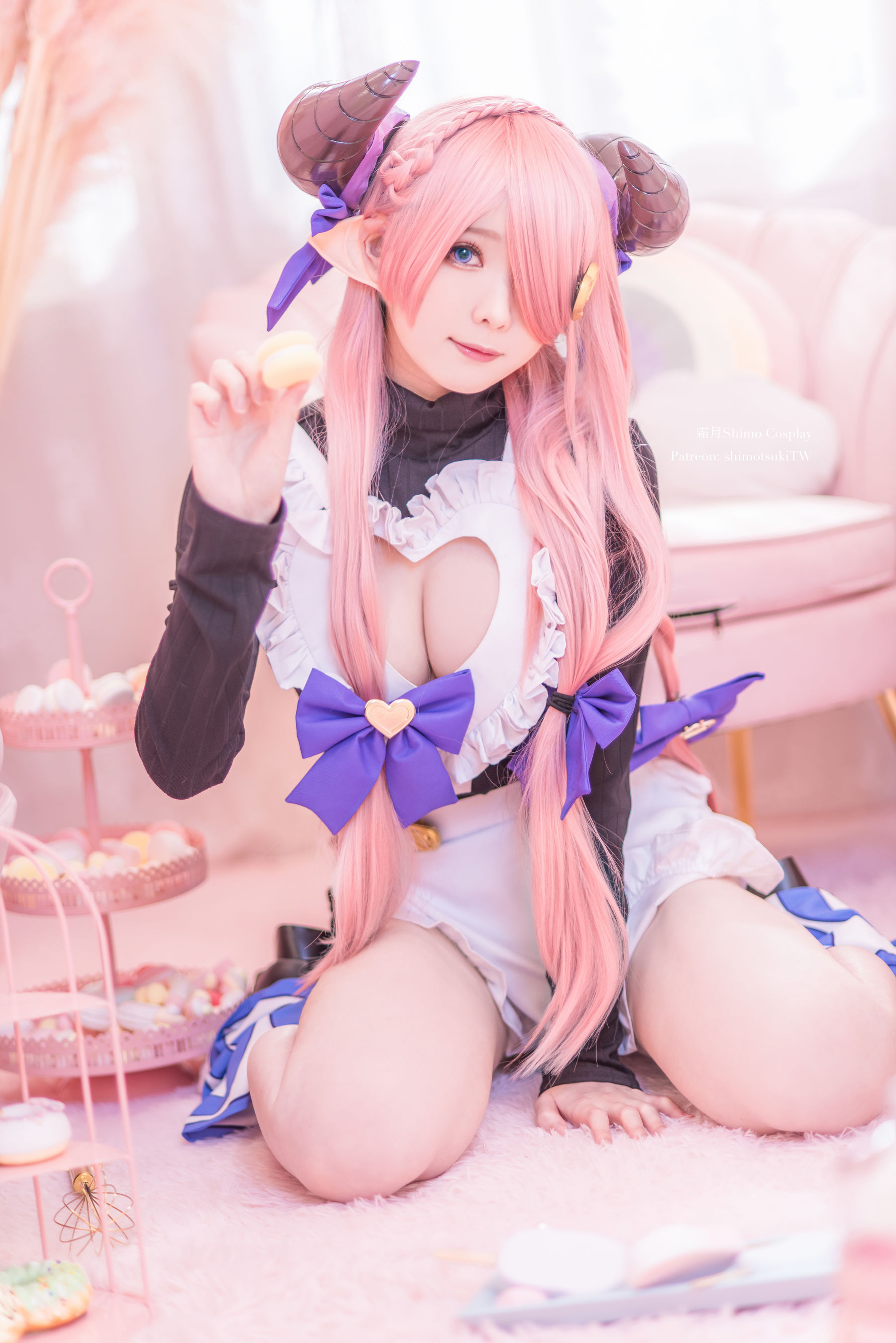 [福利COS] 微博妹纸霜月shimo - 娜露梅雅 情人节