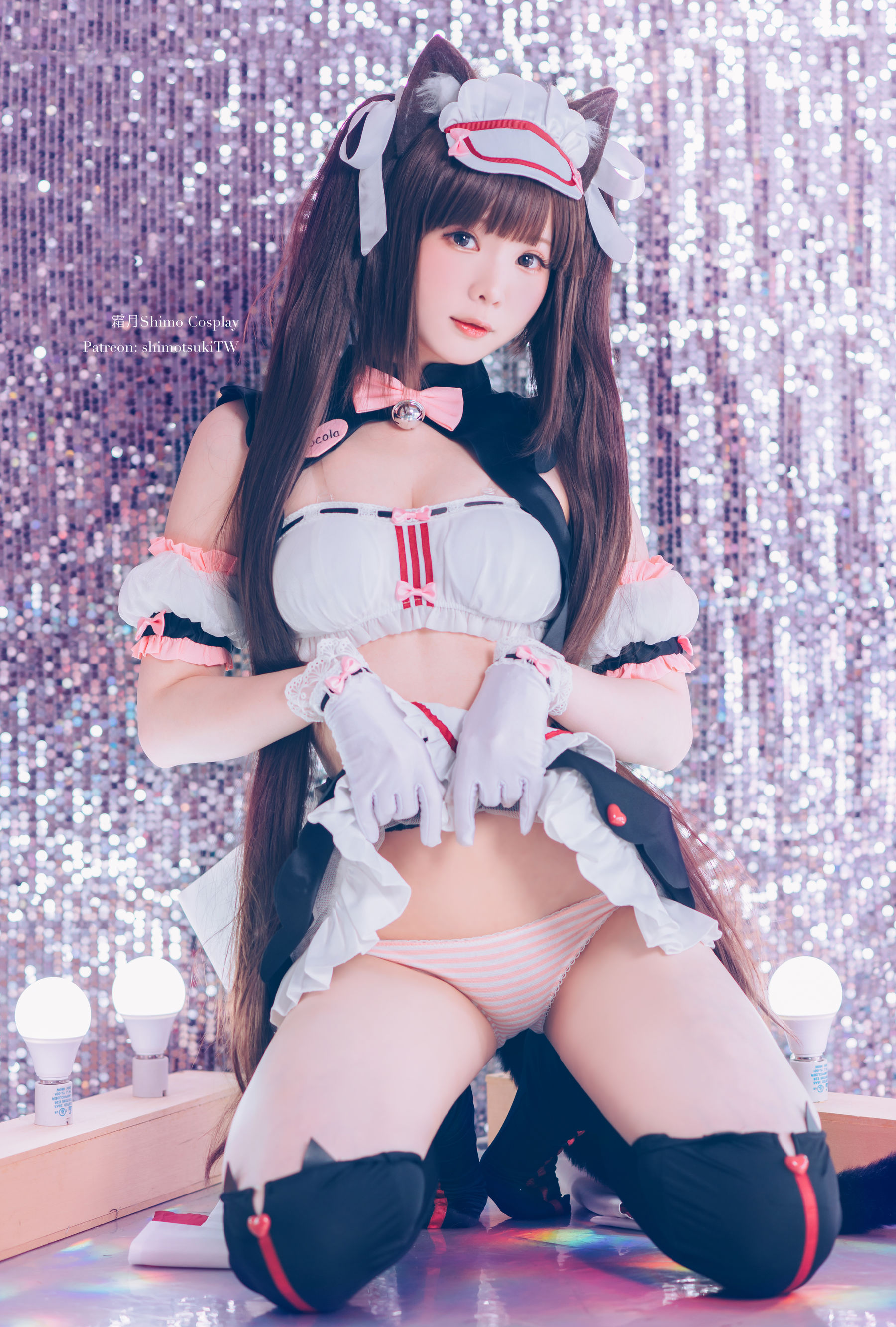 [福利COS] 微博妹纸霜月shimo - 巧克力赛车服