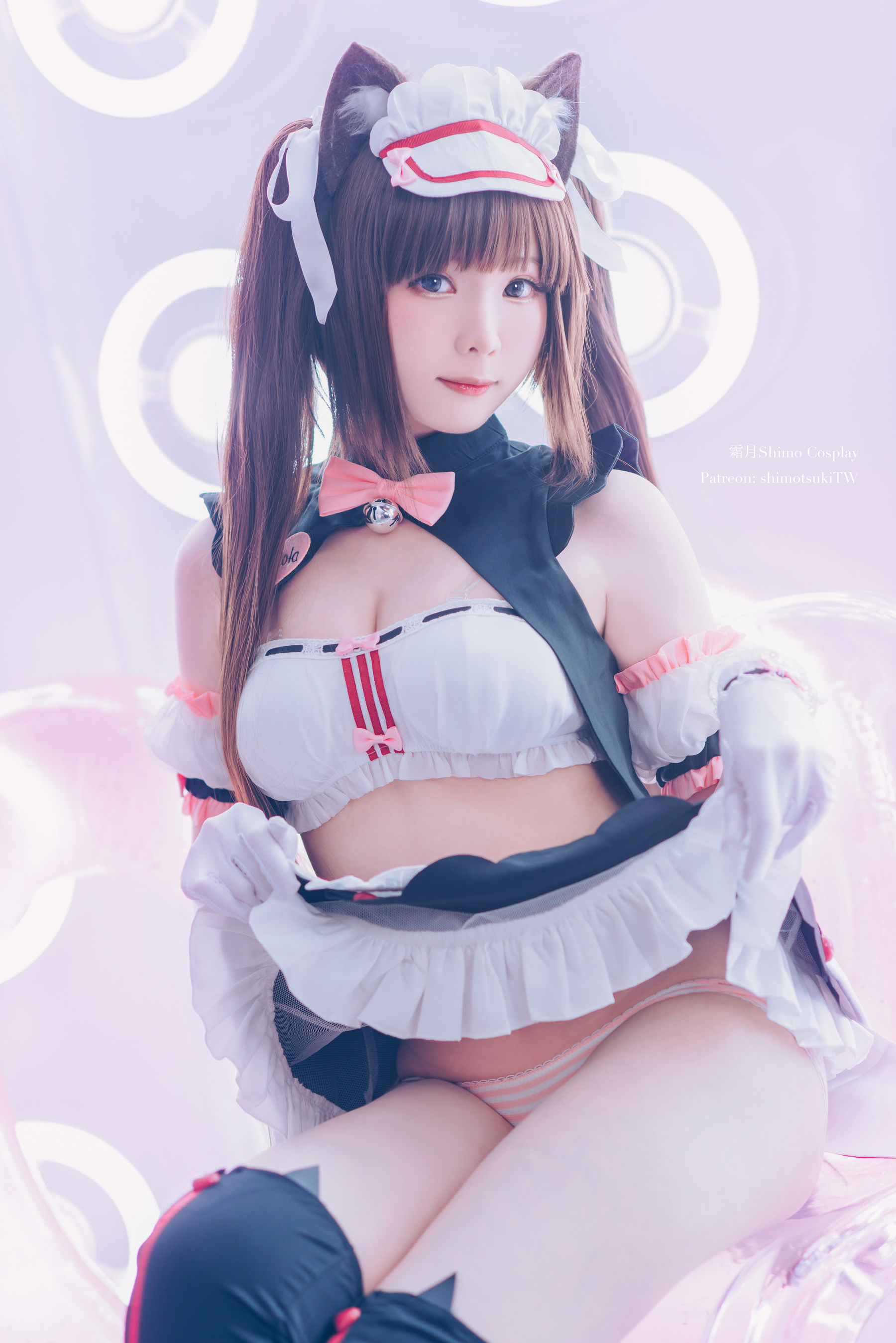 [福利COS] 微博妹纸霜月shimo - 巧克力赛车服