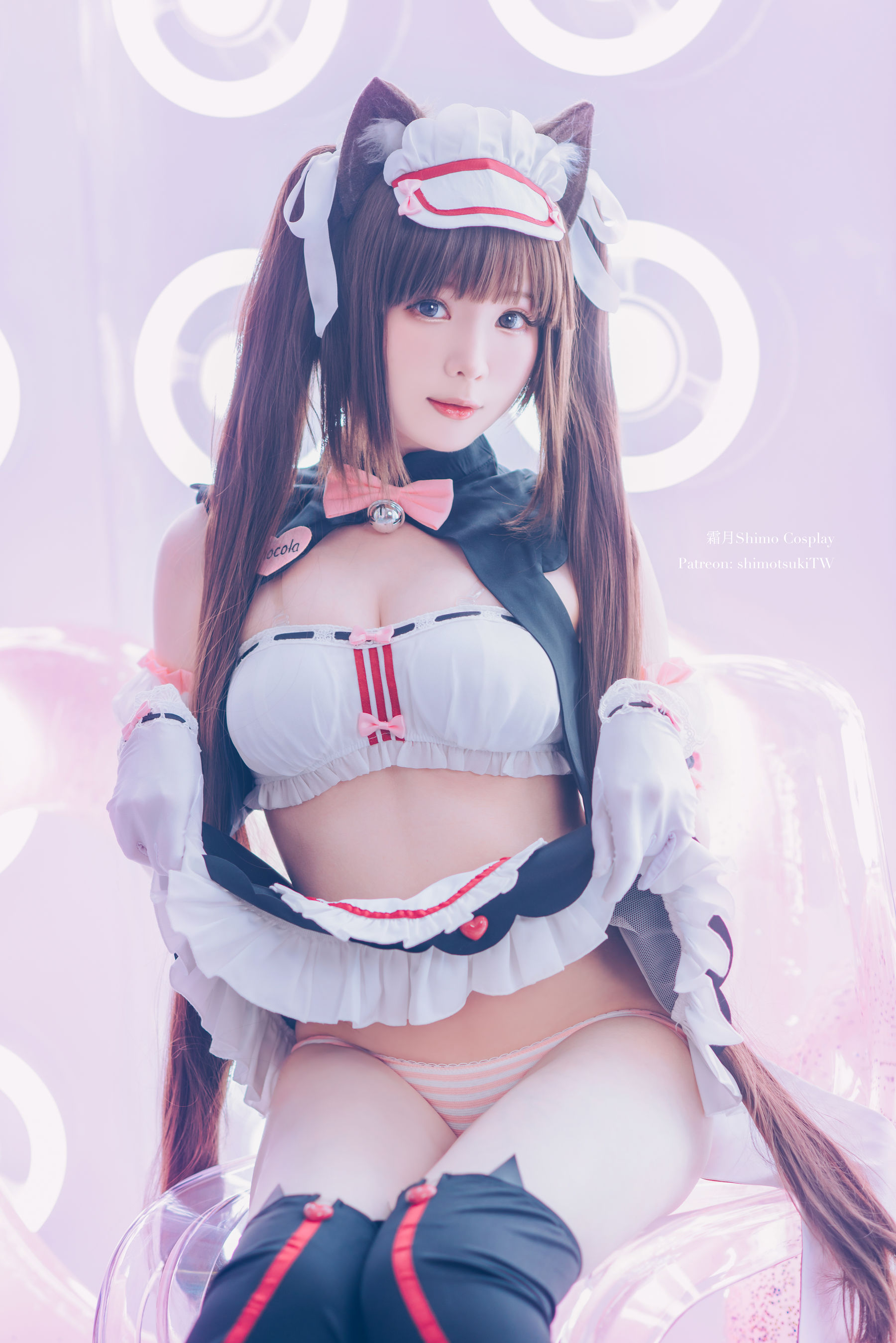 [福利COS] 微博妹纸霜月shimo - 巧克力赛车服